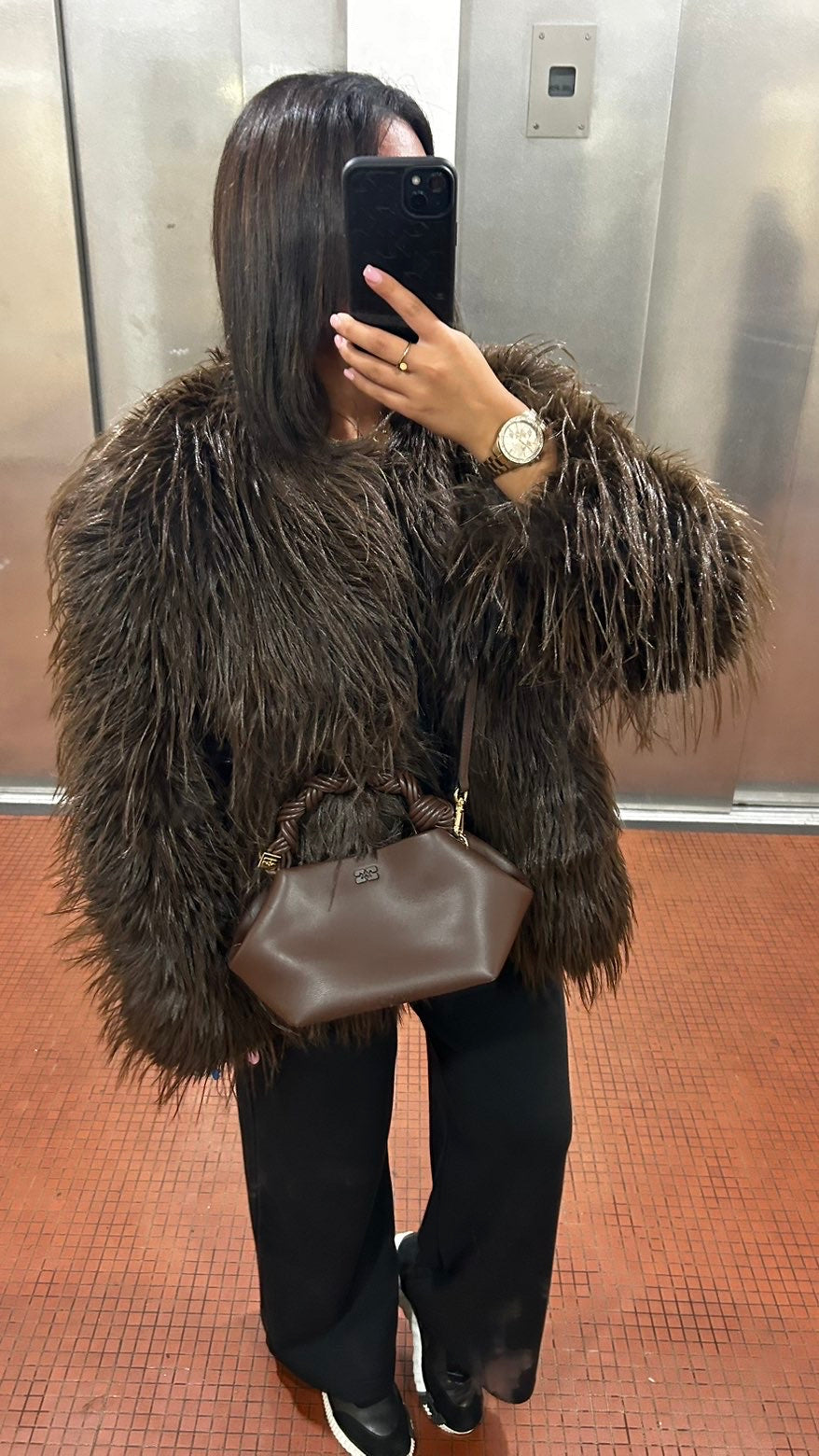 FOURRURE FUR MARRON