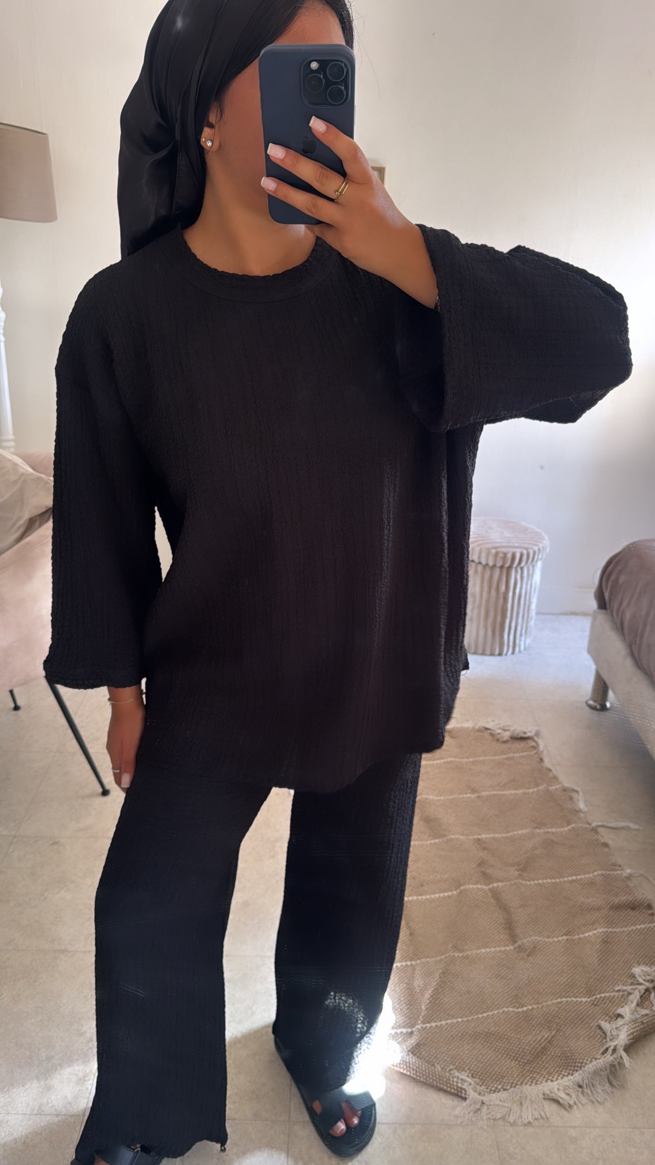 ENSEMBLE ESSENTIEL NOIR