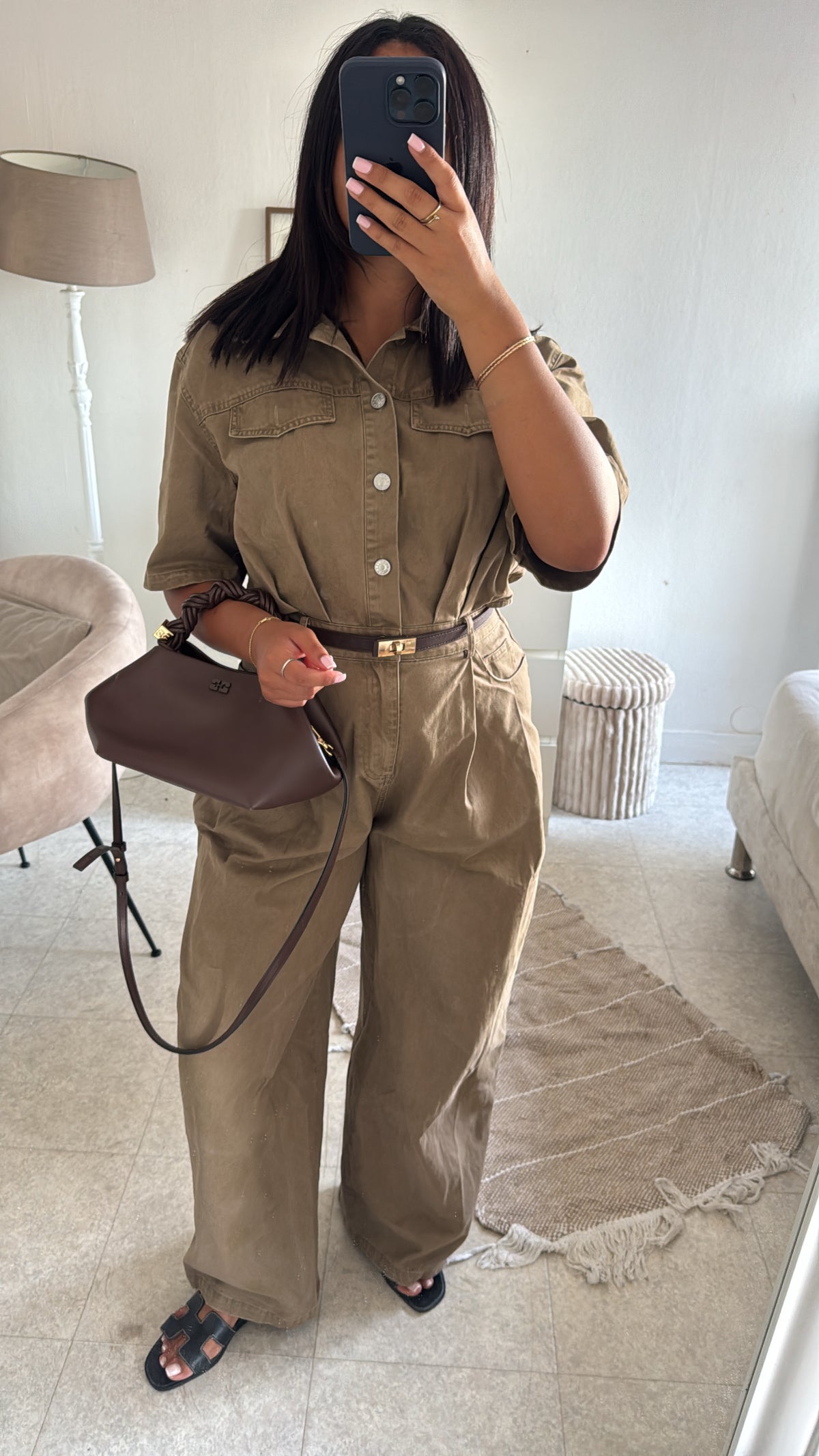 COMBINAISON JEANS { OUVERTURE DOS}