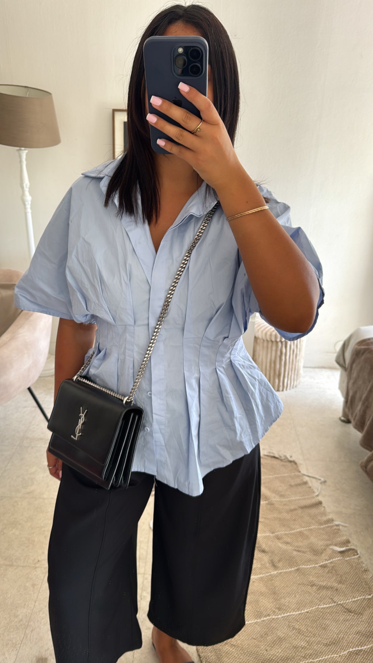 CHEMISE VOLANTE INSPI ZARA