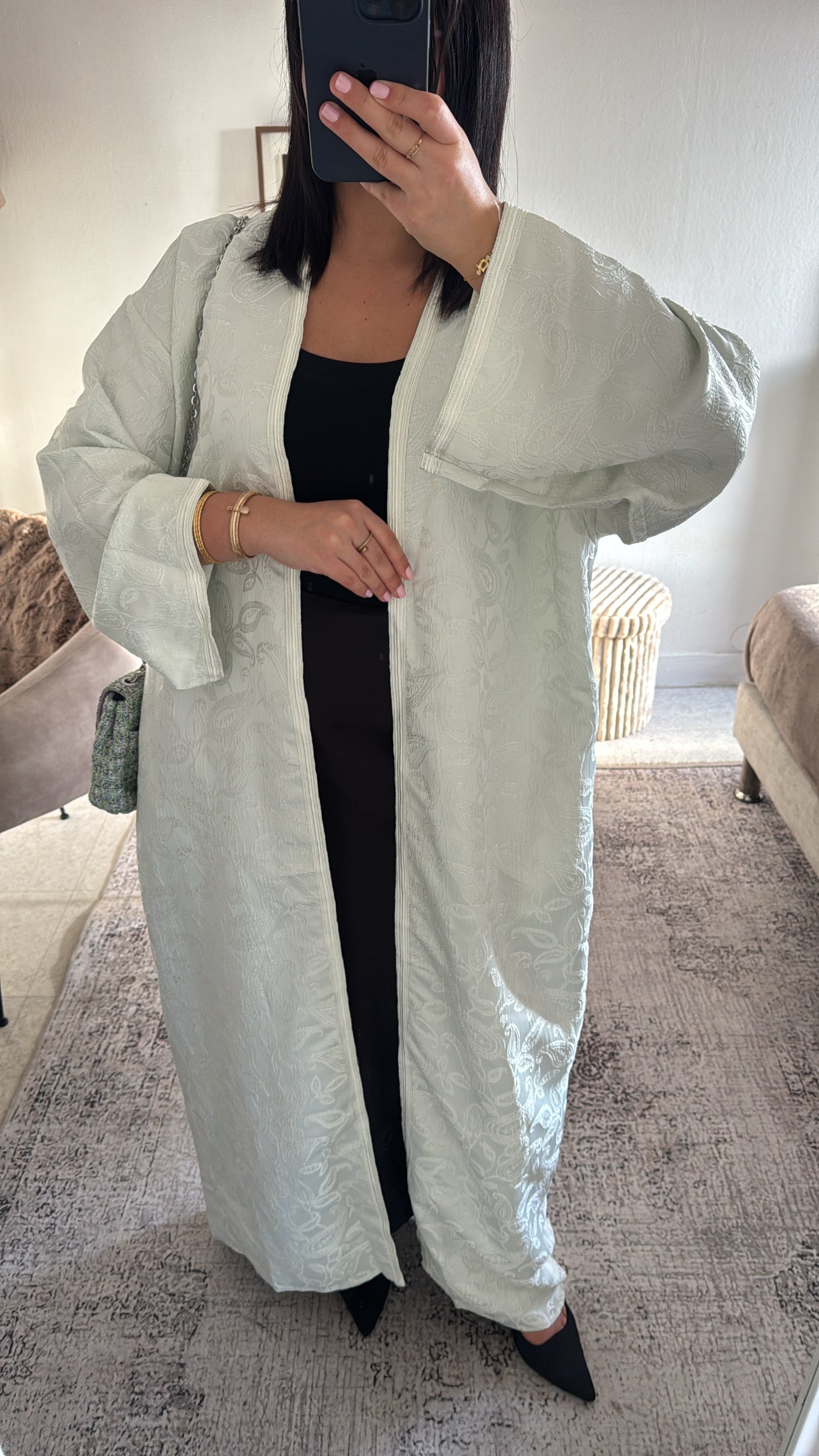 KIMONO ALMA VERT D’EAU