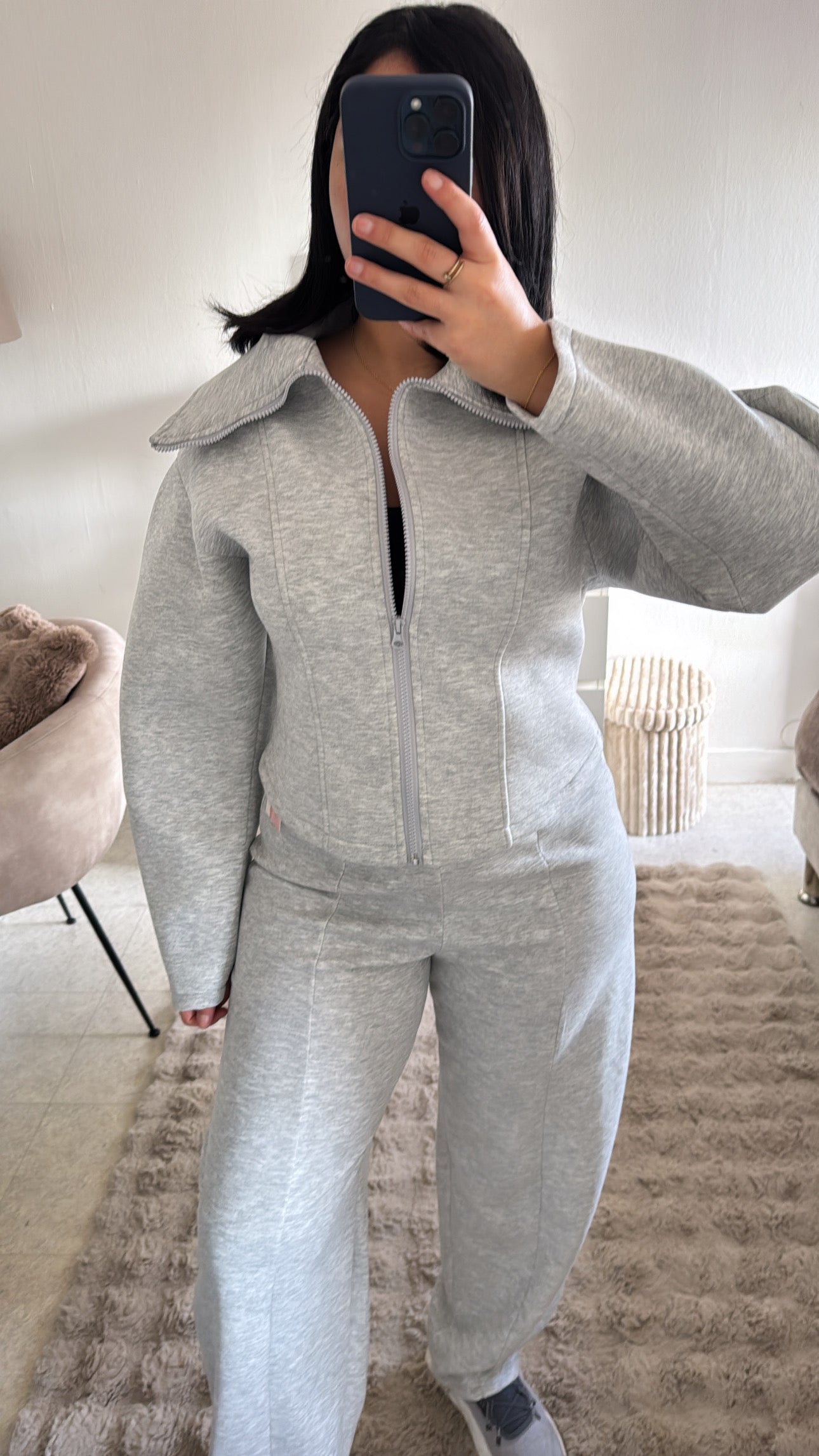 VESTE INSPI ZARA GRISE