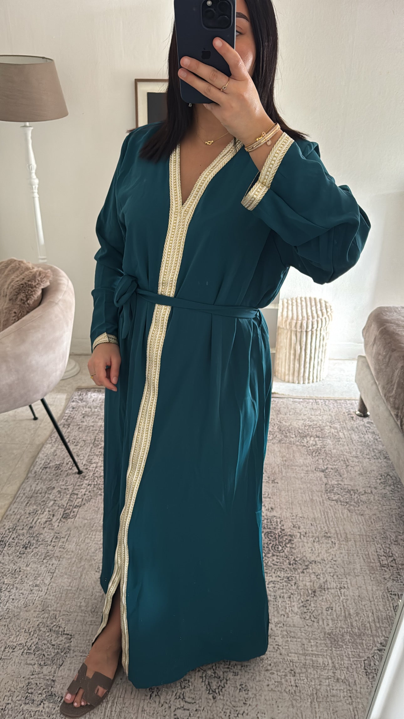 ABBAYA NINA BLEU CANARD