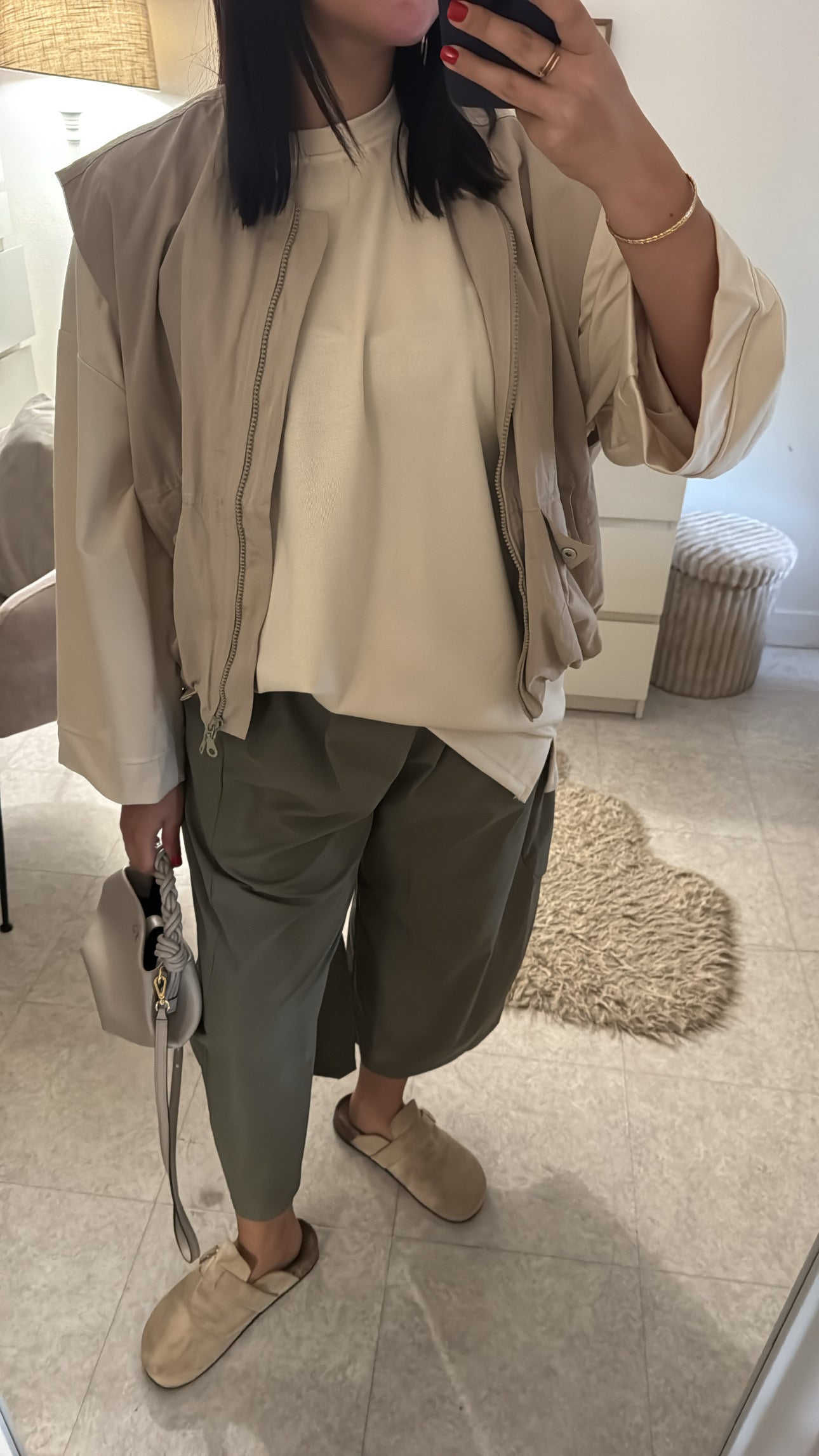 BERMUDA BALLON OVERSIZE KAKI