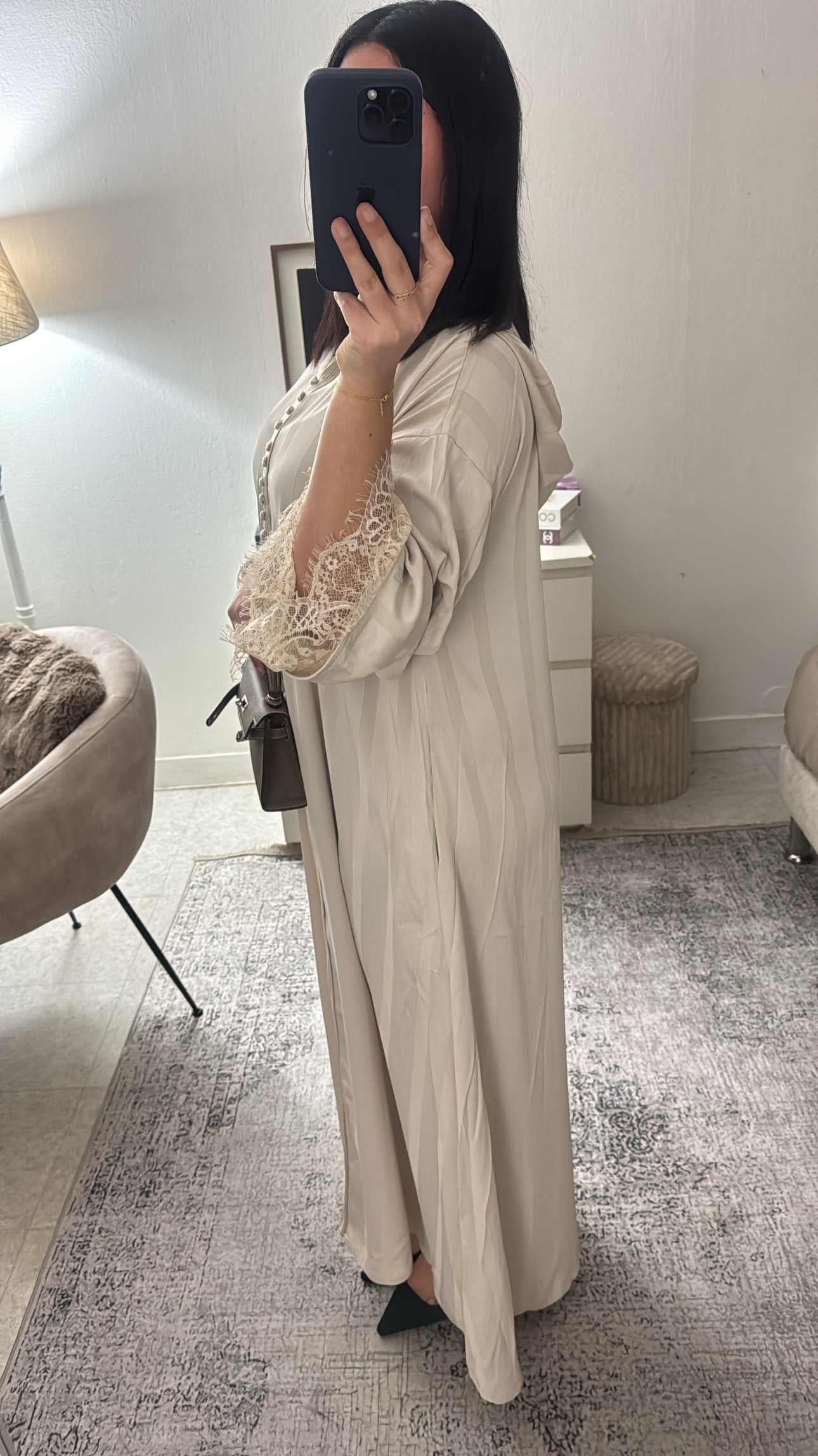 JABBADOR À CAPUCHE BEIGE