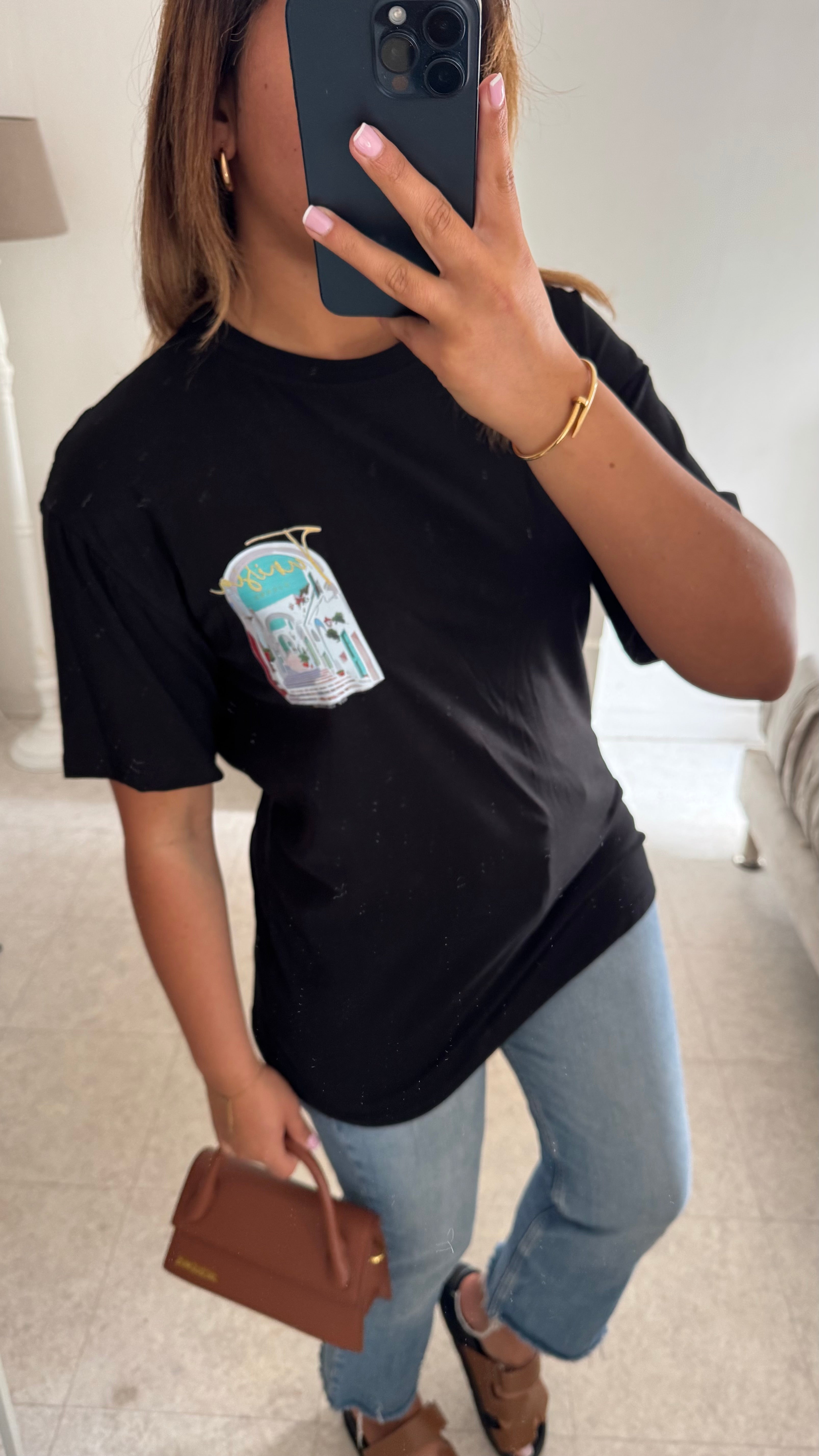 TEE-SHIRT TUNISIE NOIR