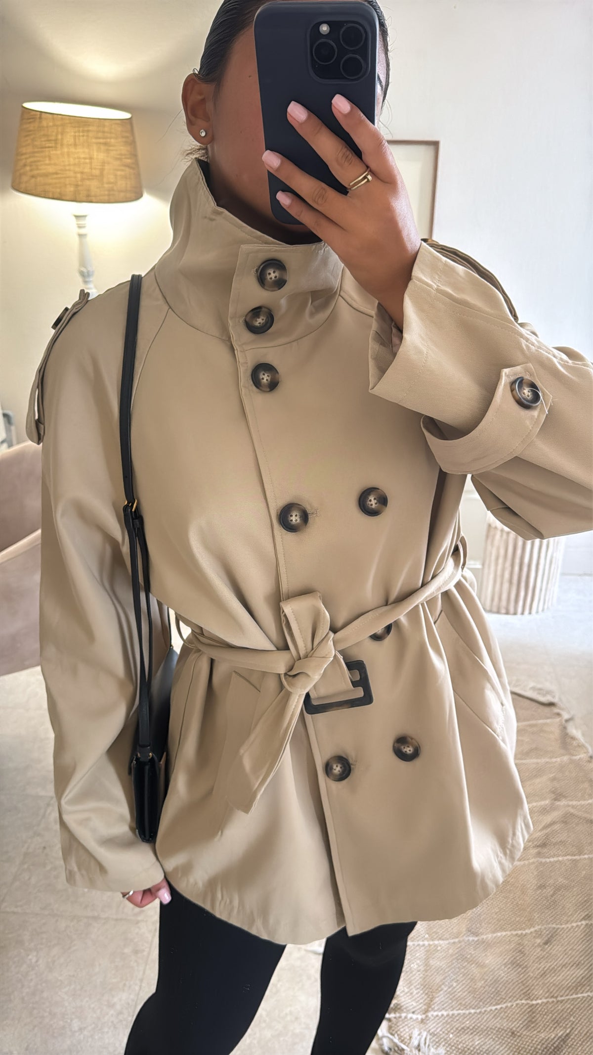 TRENCH COL MONTANT