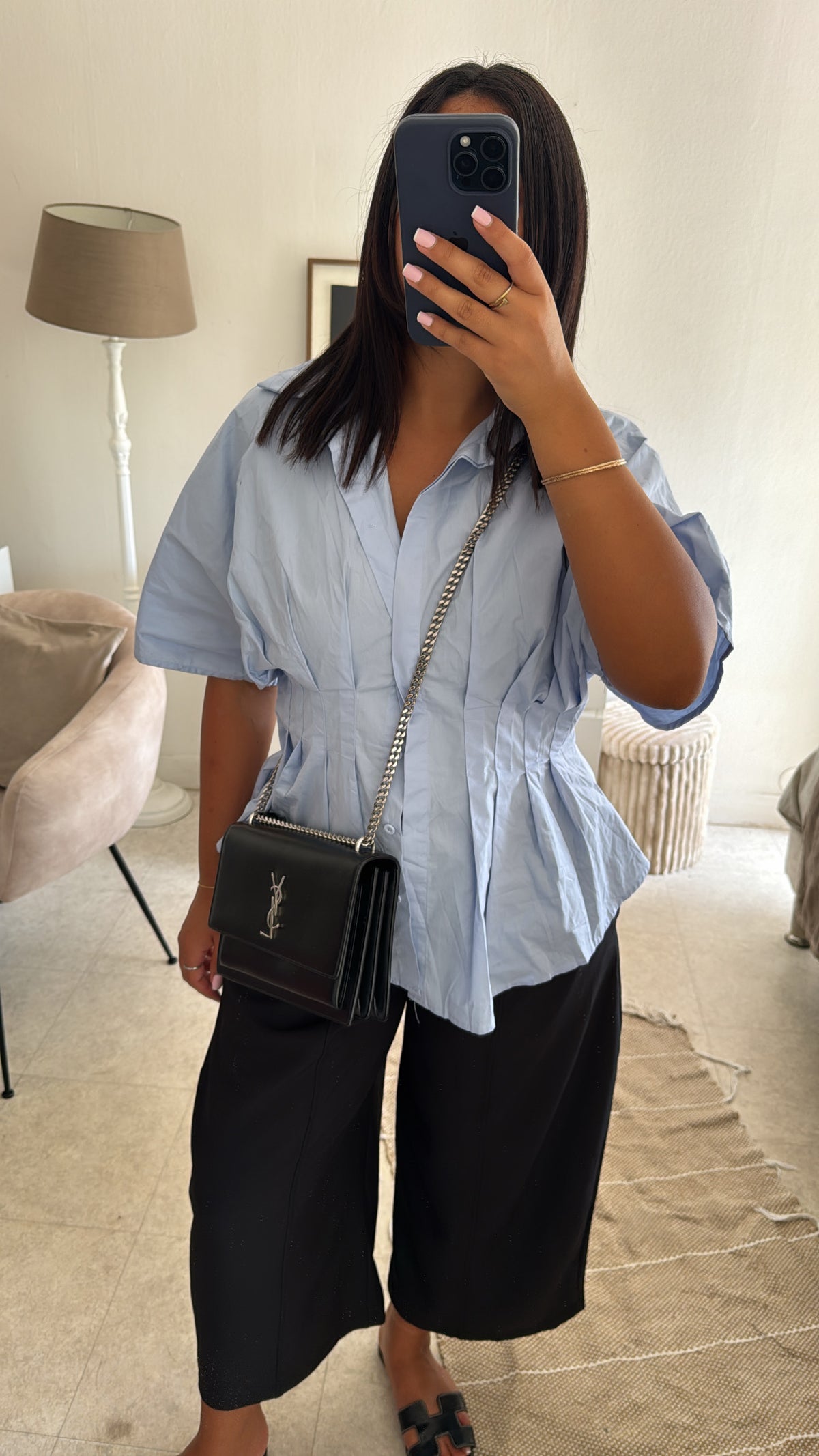 CHEMISE VOLANTE INSPI ZARA