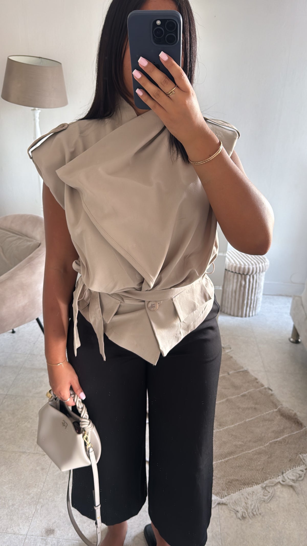 HAUT VESTE EPAULETTE INSPI ZARA