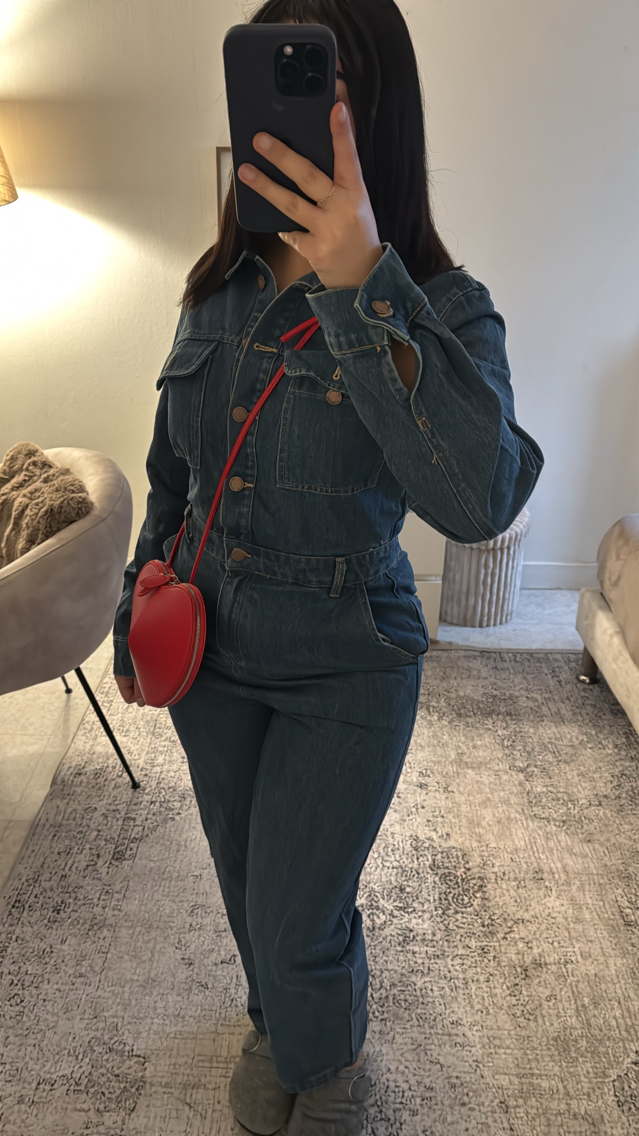 COMBINAISON EN JEANS