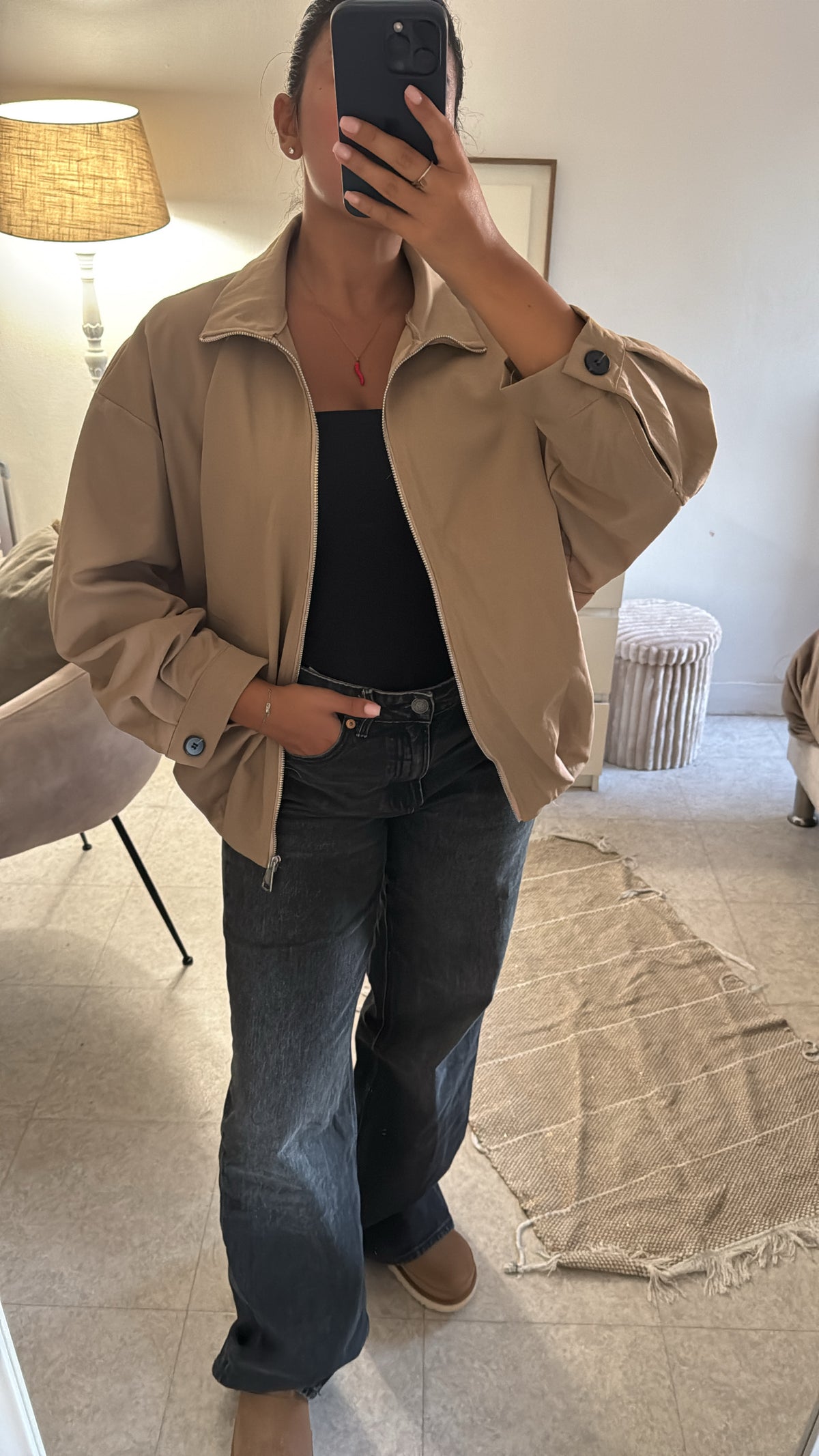 VESTE EMMA CAMEL