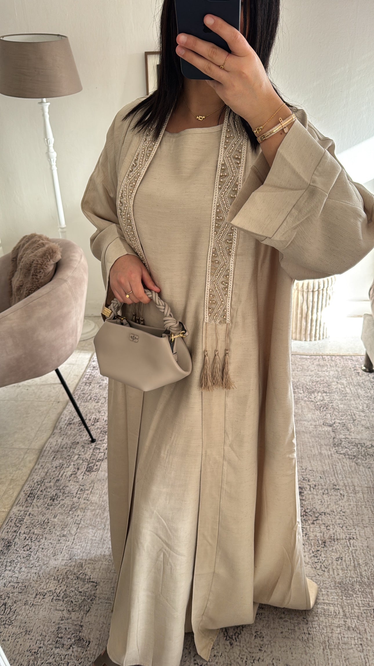 ENSEMBLE KIMONO OASIS BEIGE