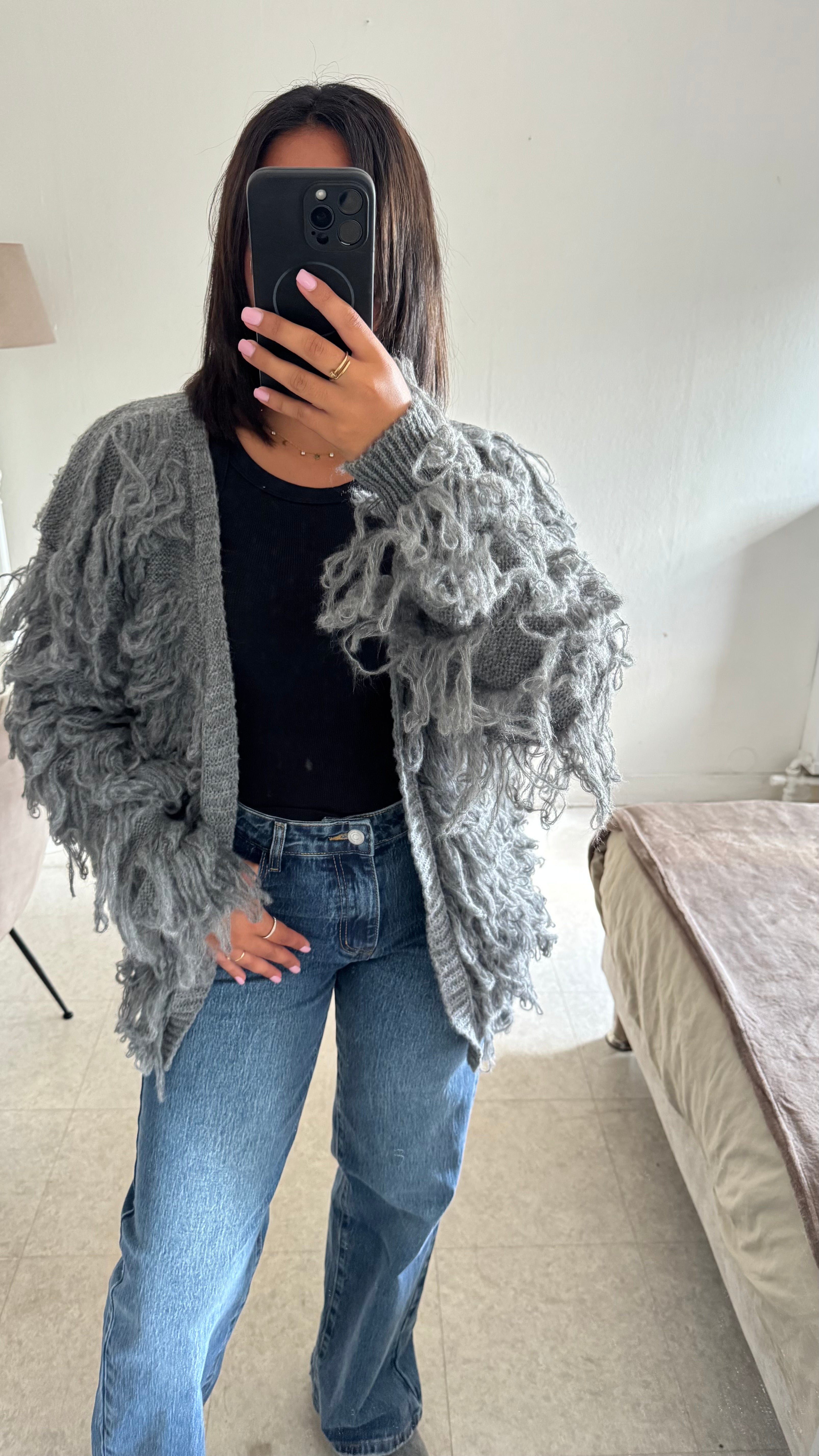 GILET FROU FROU GRIS