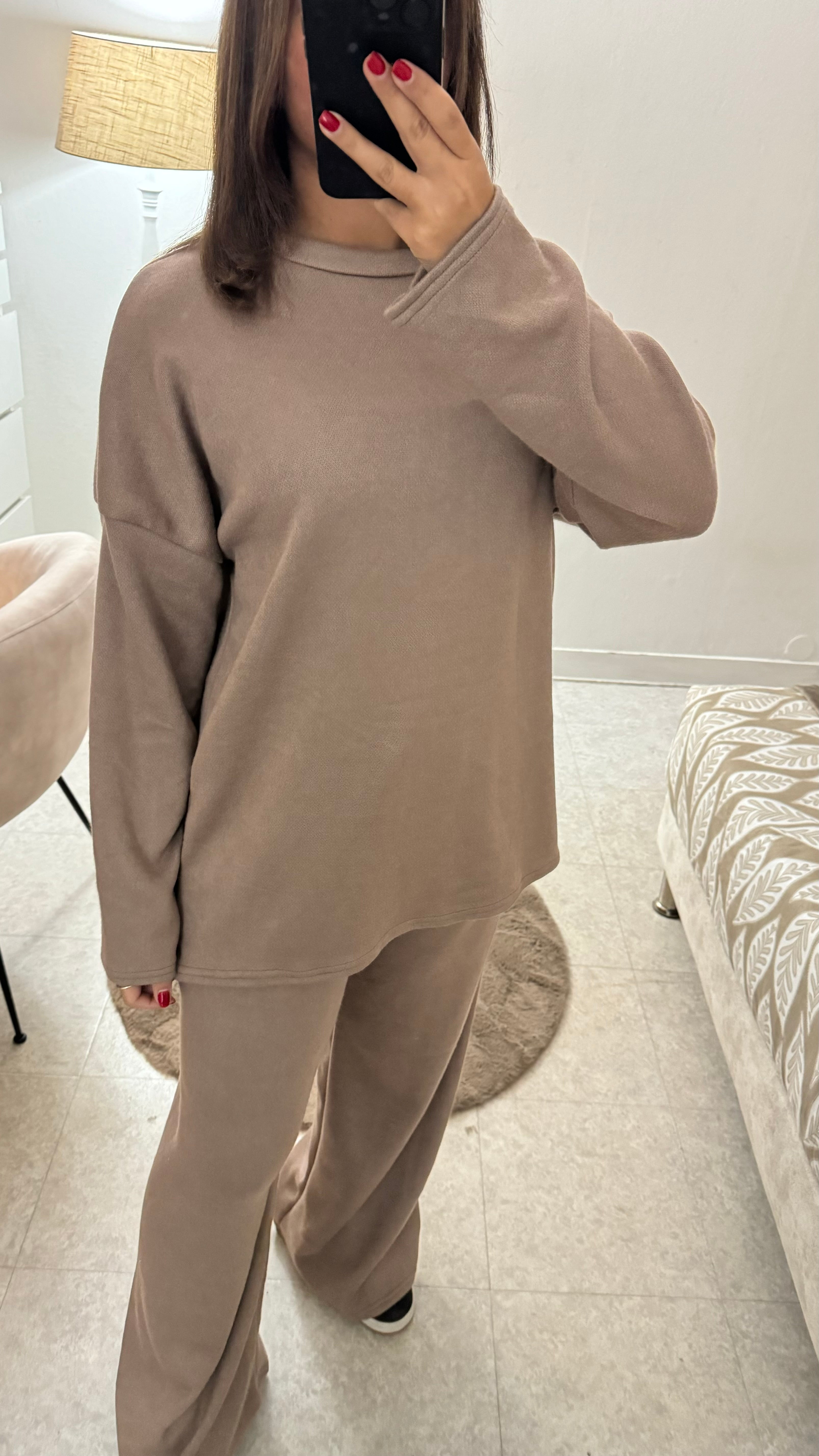 ENSEMBLE COSY TAUPE