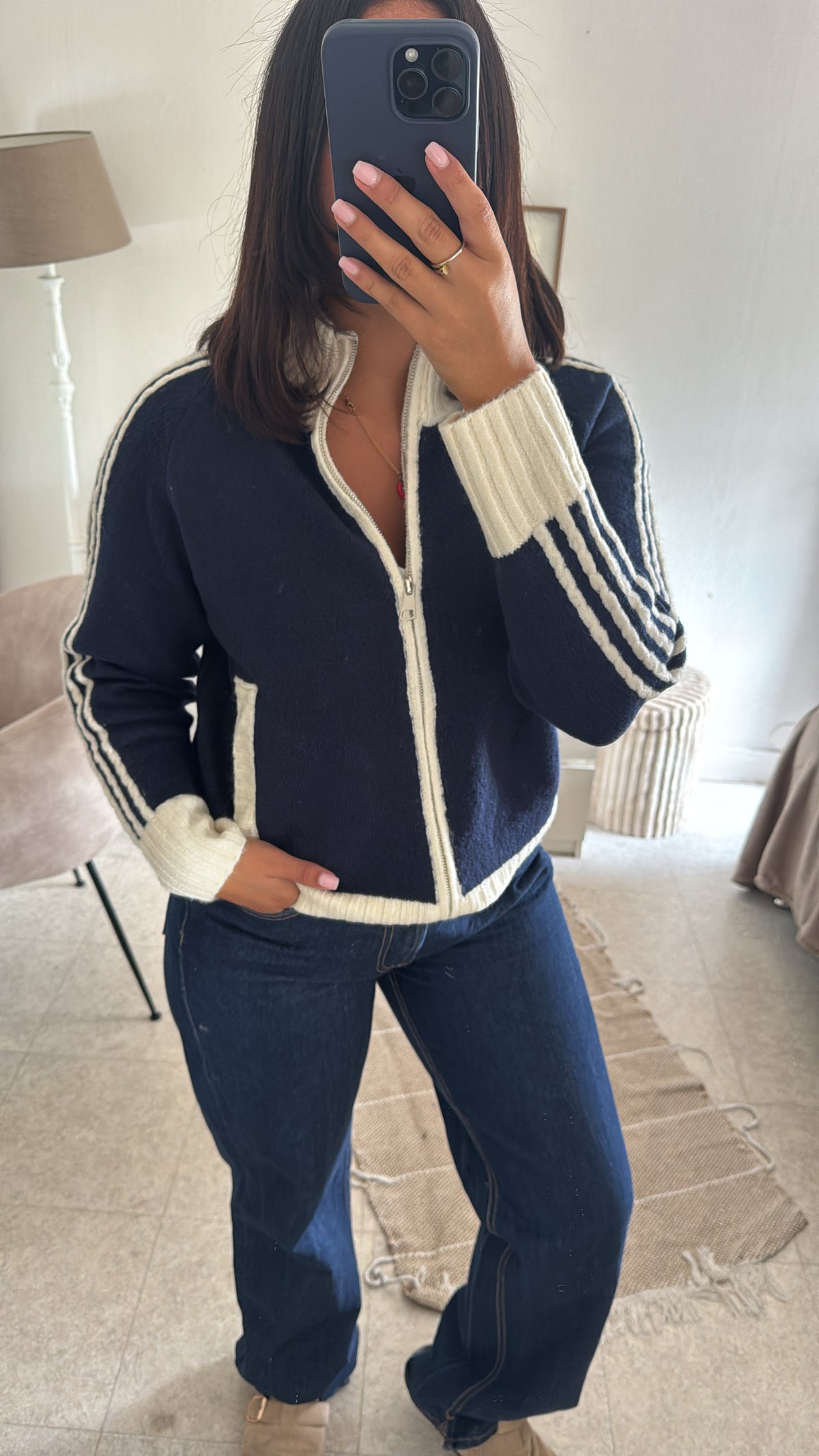 GILET BI COLOR INSPI CELINE