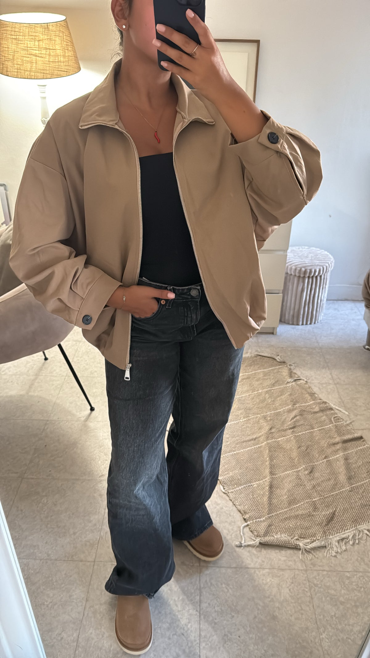 VESTE EMMA CAMEL
