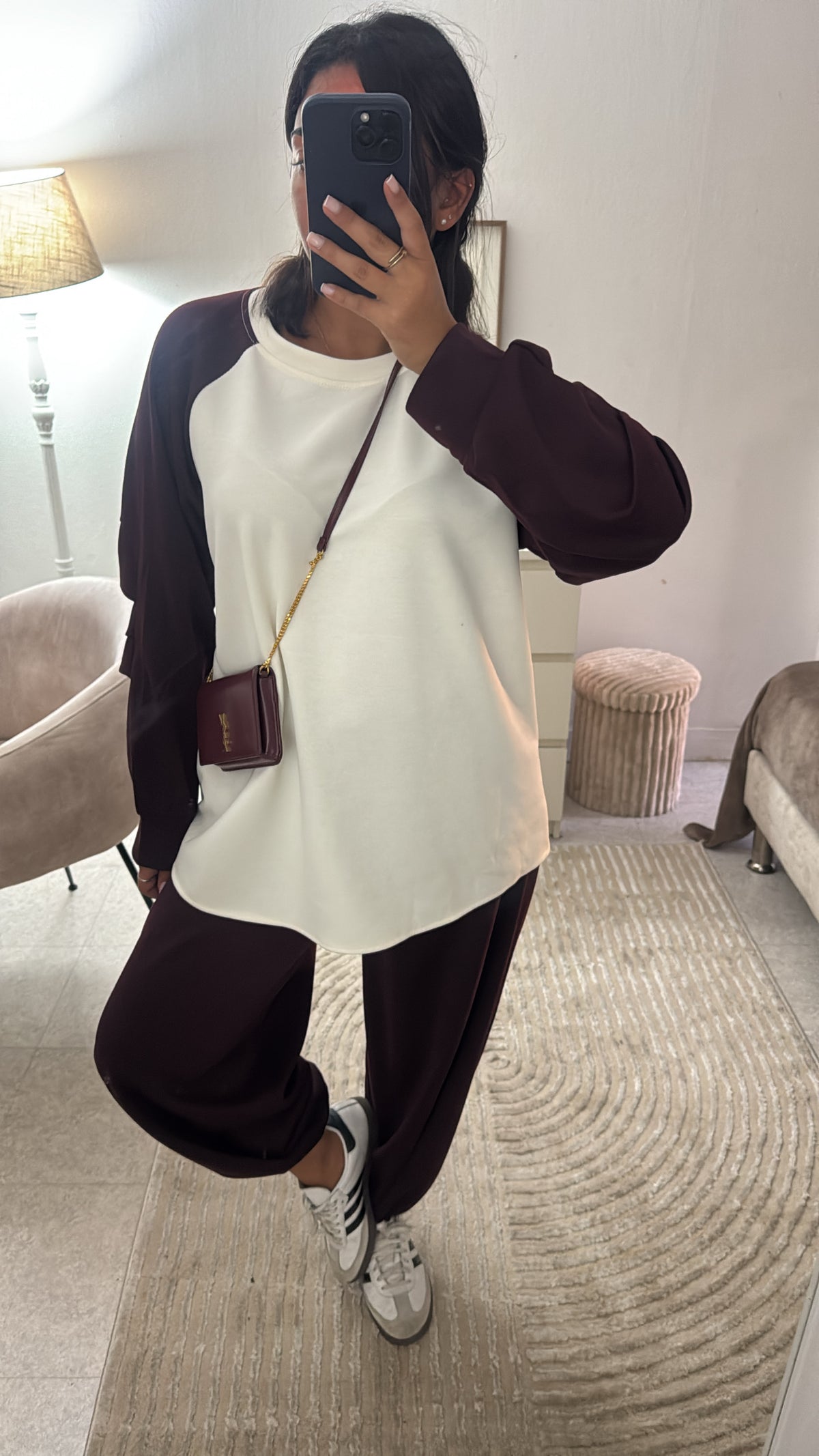 ENSEMBLE JOGGING ALADIN BORDEAUX