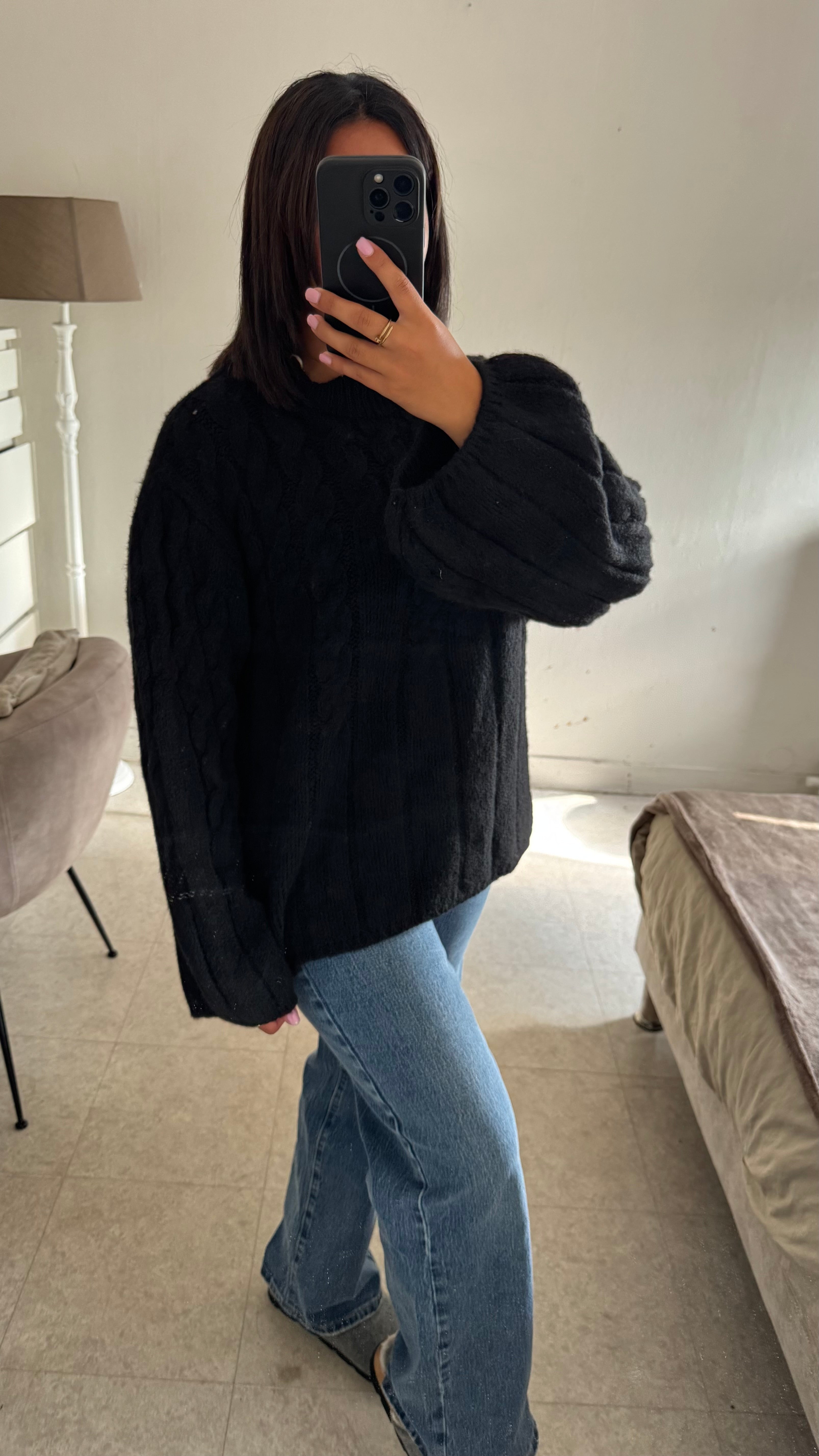 PULL MADIE NOIR