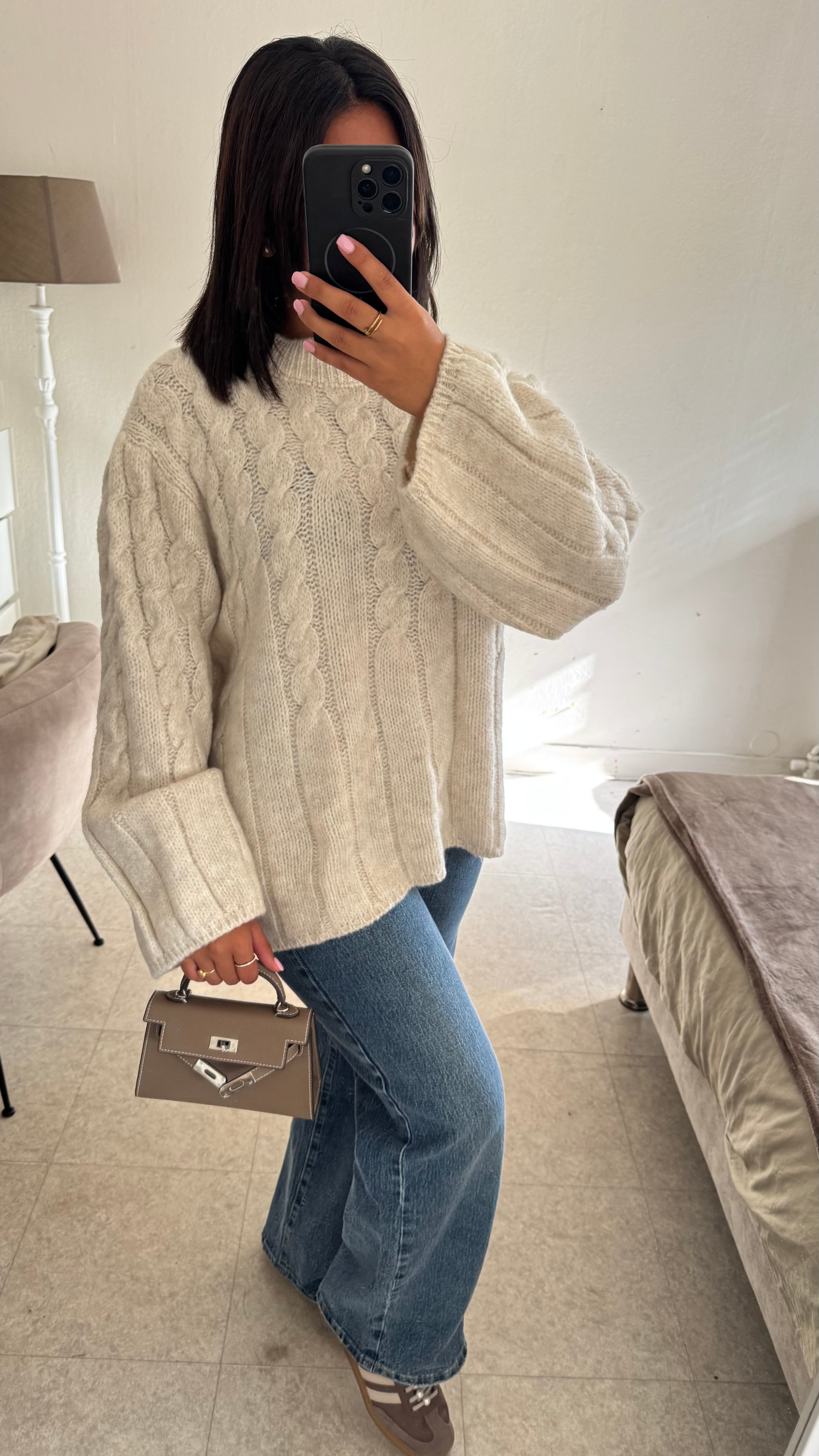 PULL MADIE BEIGE