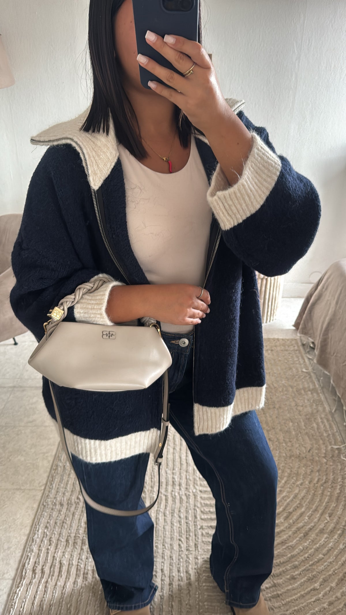 GILET BI COLOR MARRINE