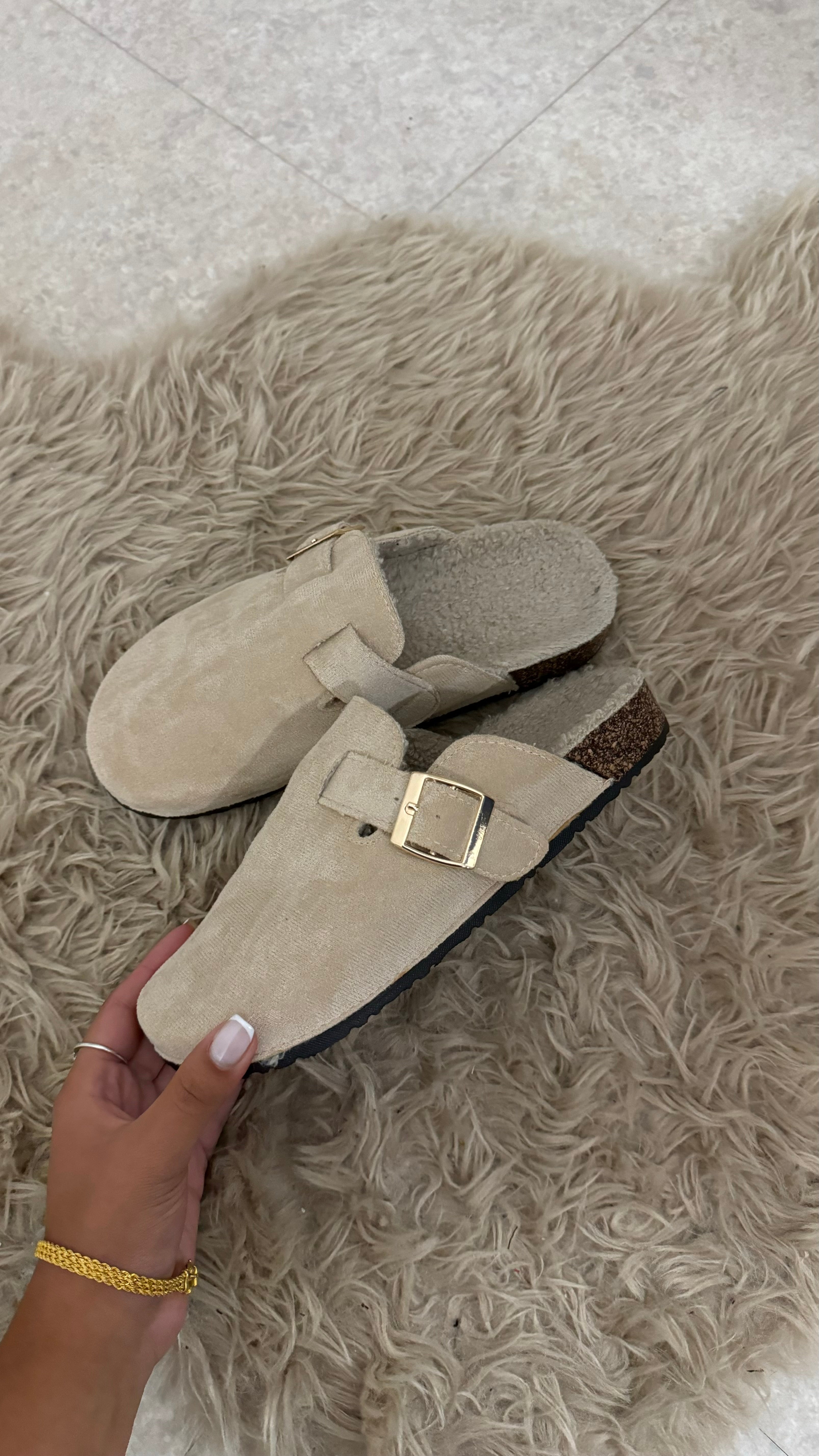 MULE BIRK MOUMOUTE BEIGE