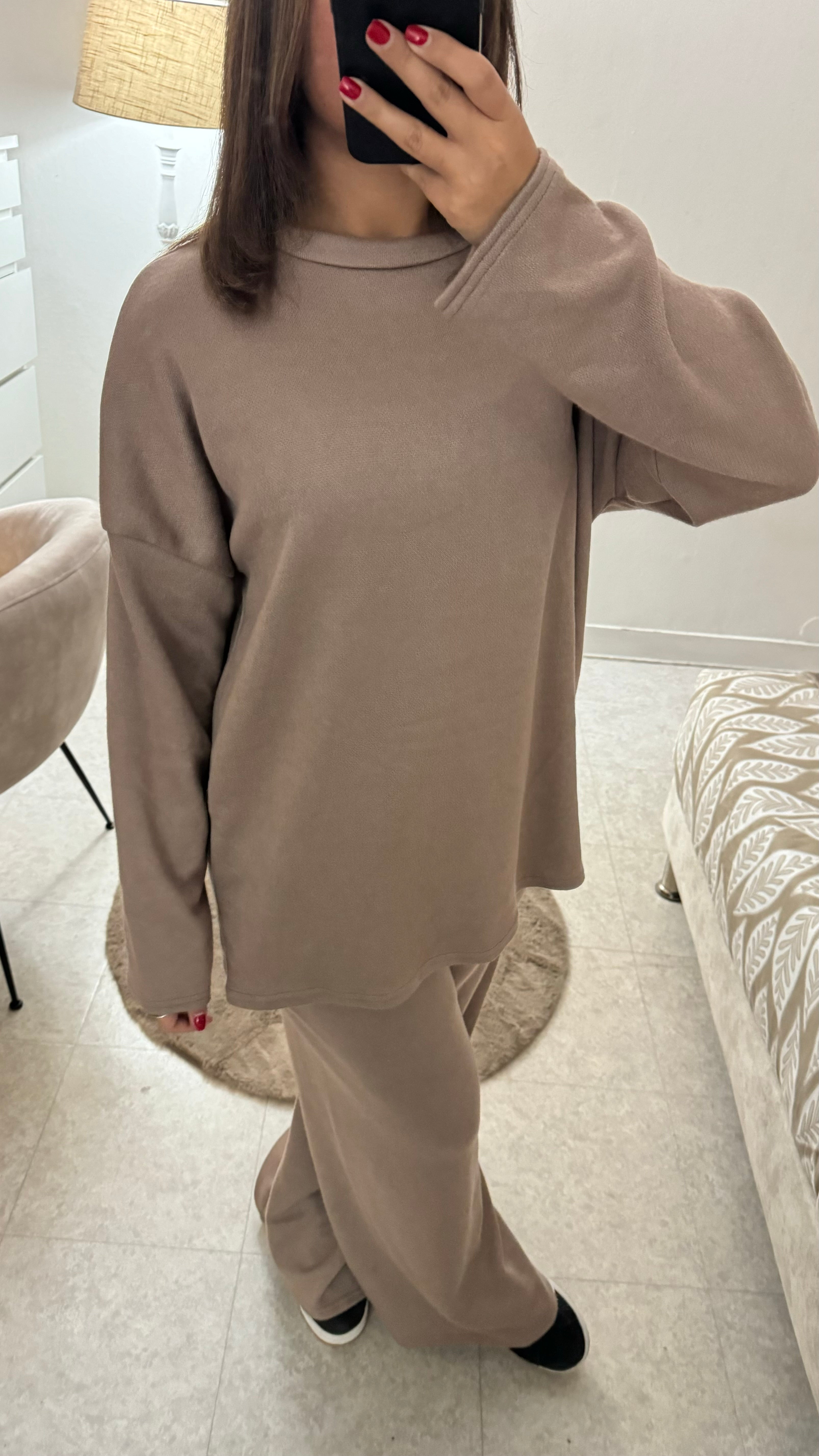 ENSEMBLE COSY TAUPE