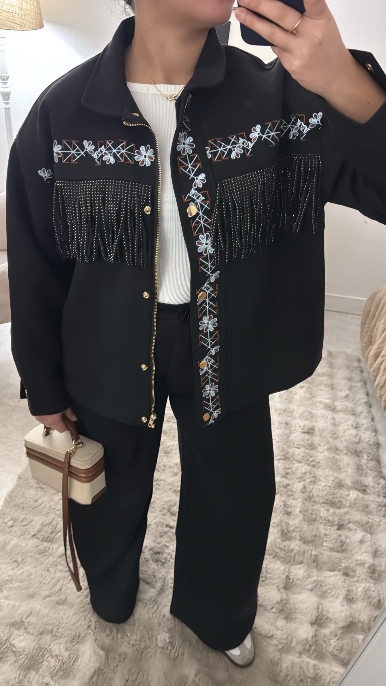 ENSEMBLE IPI VESTE + PANTALON NOIR