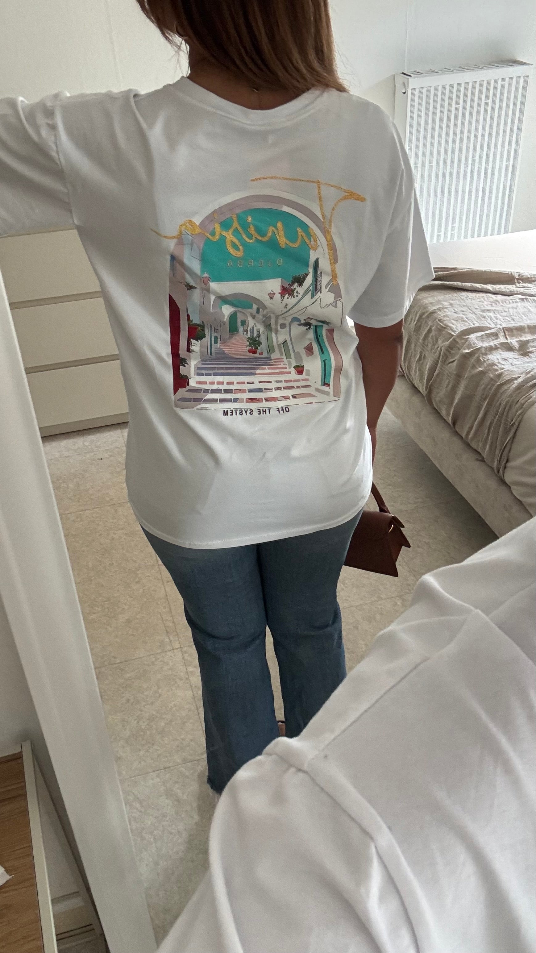 TEE-SHIRT TUNISIE BLANC