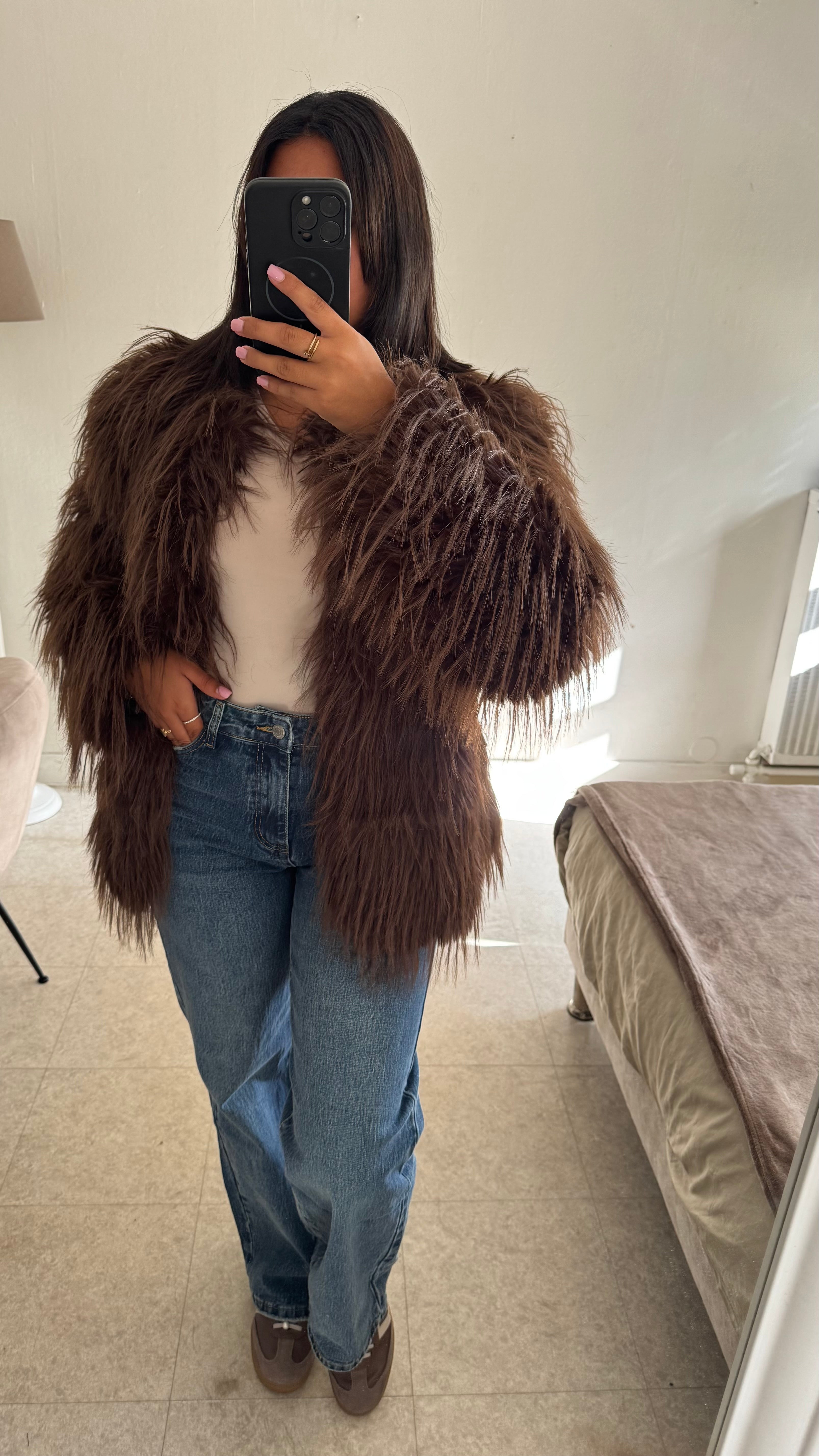 FOURRURE FUR MARRON