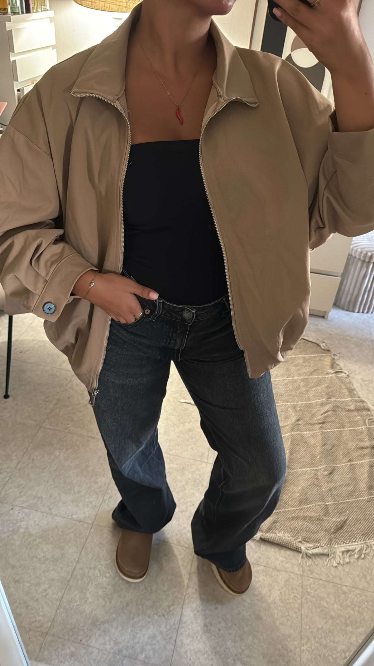 VESTE EMMA CAMEL