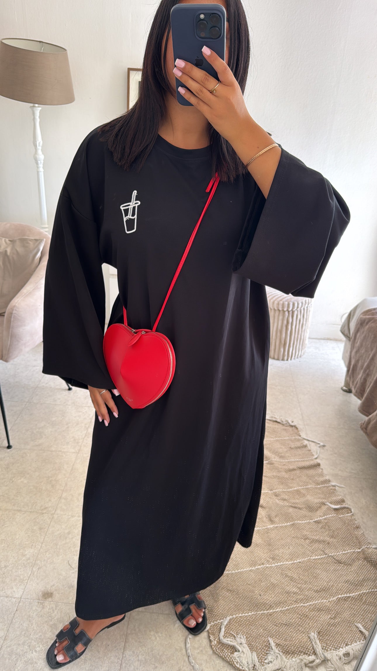 ROBE MATCHA NOIRE