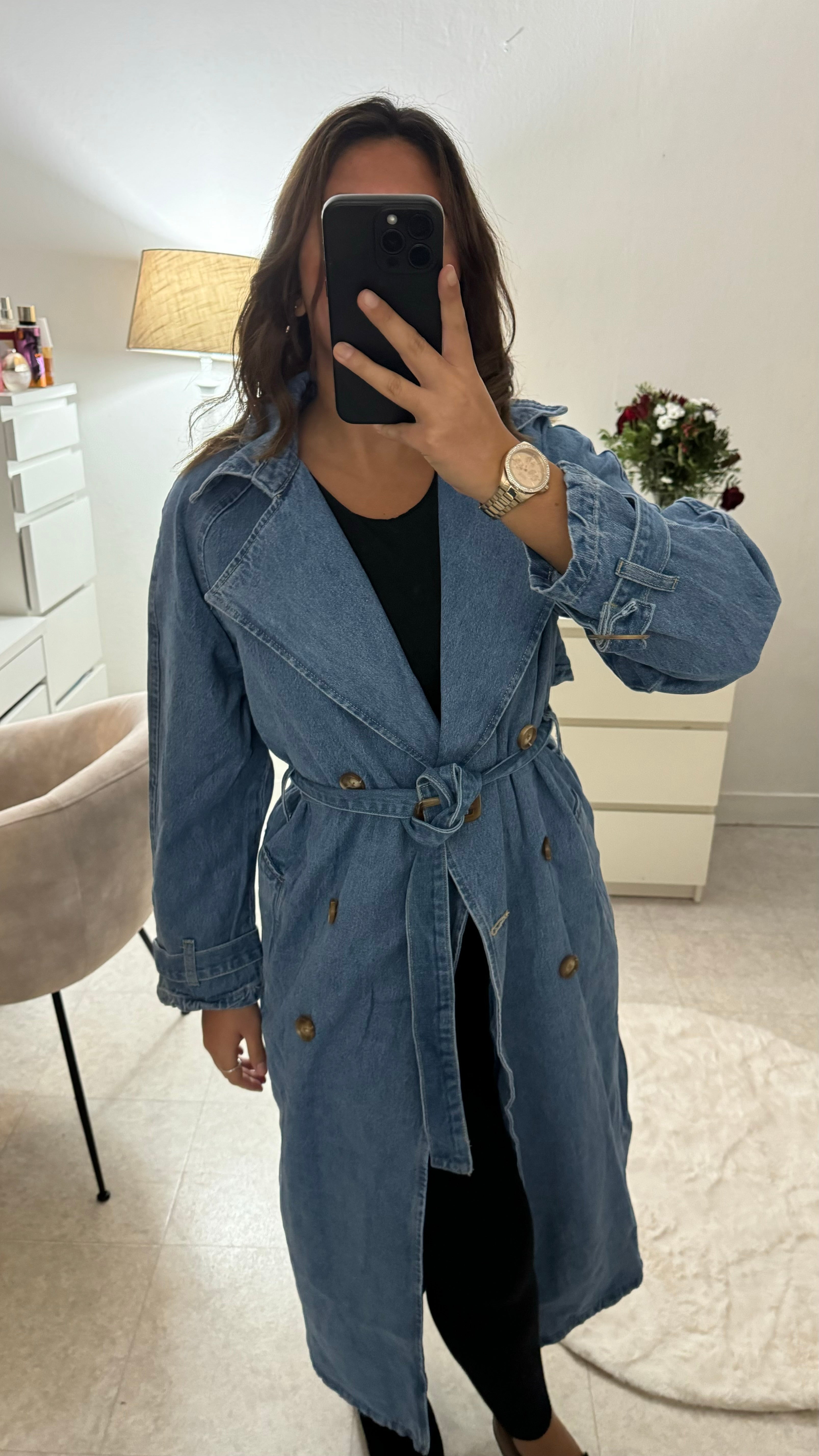 TRENCH EN JEANS