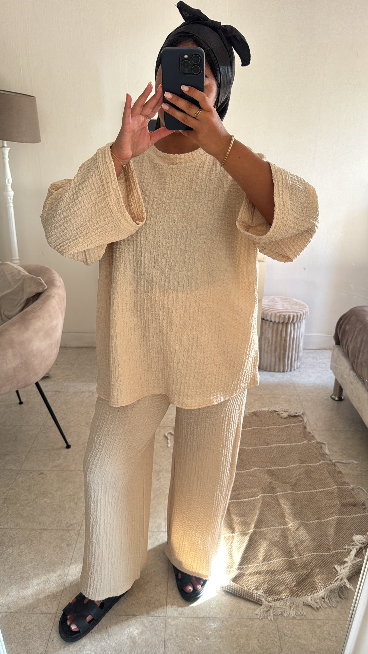 ENSEMBLE ESSENTIEL BEIGE