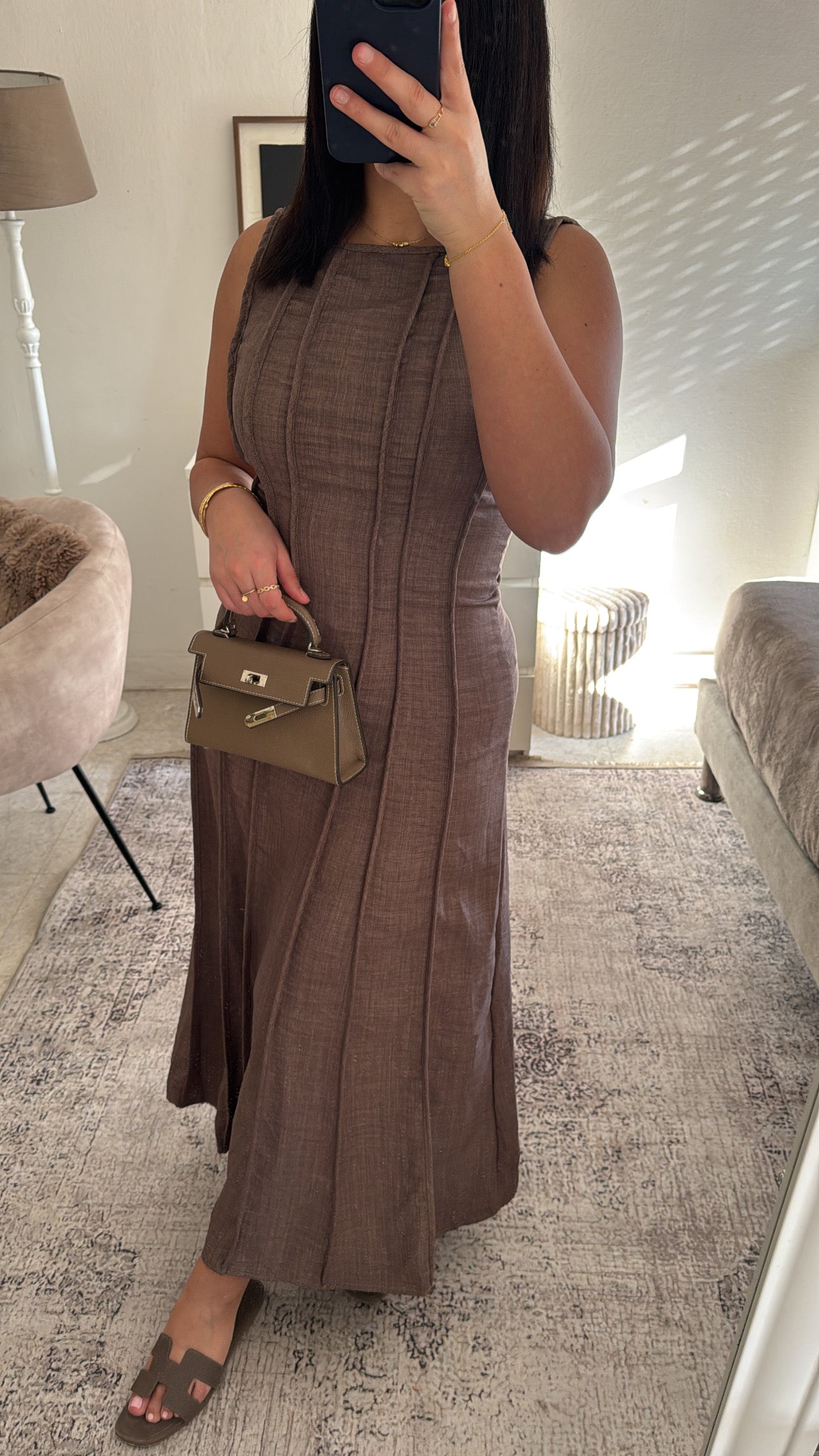 ROBE TAUPE
