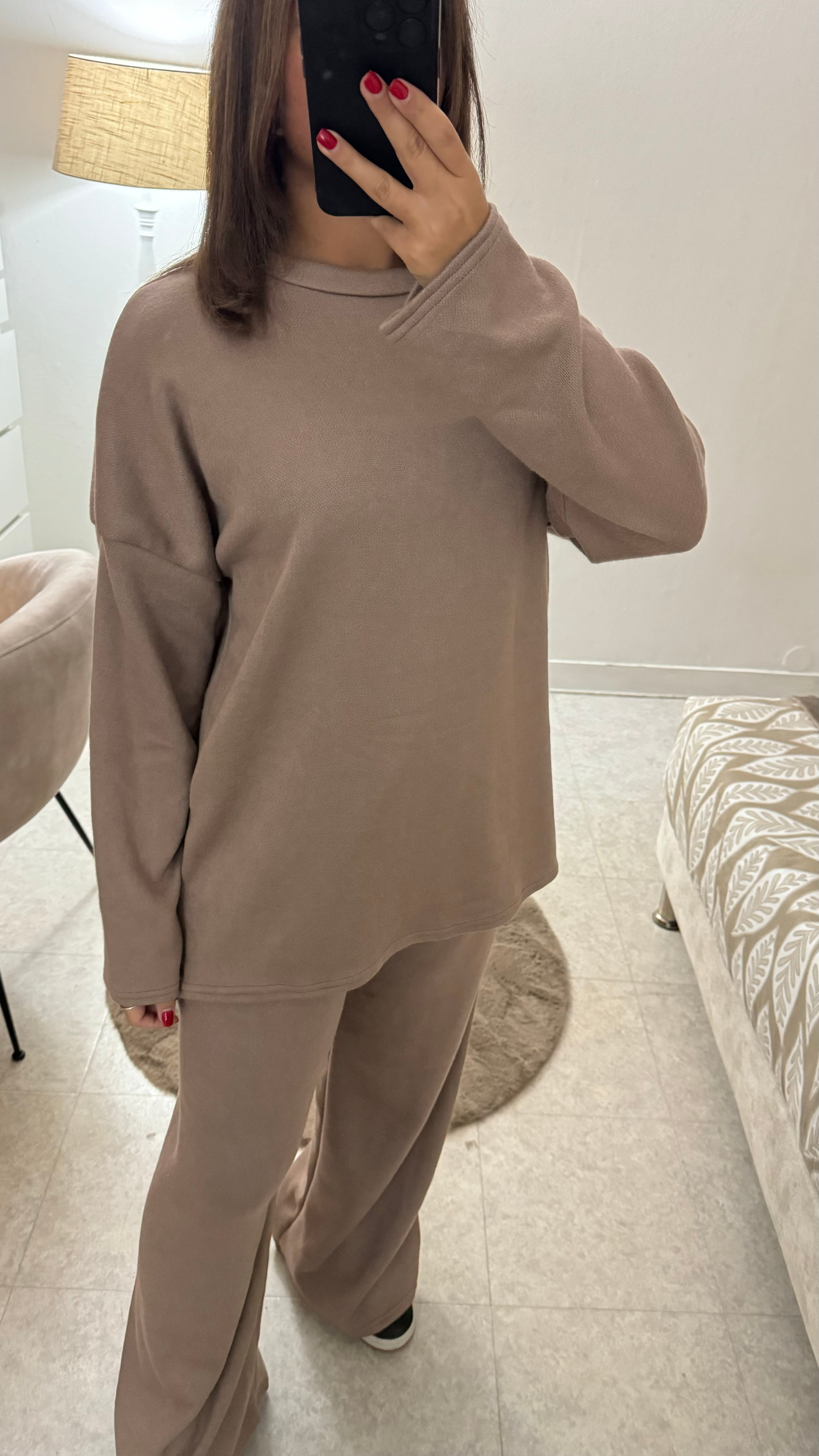 ENSEMBLE COSY TAUPE