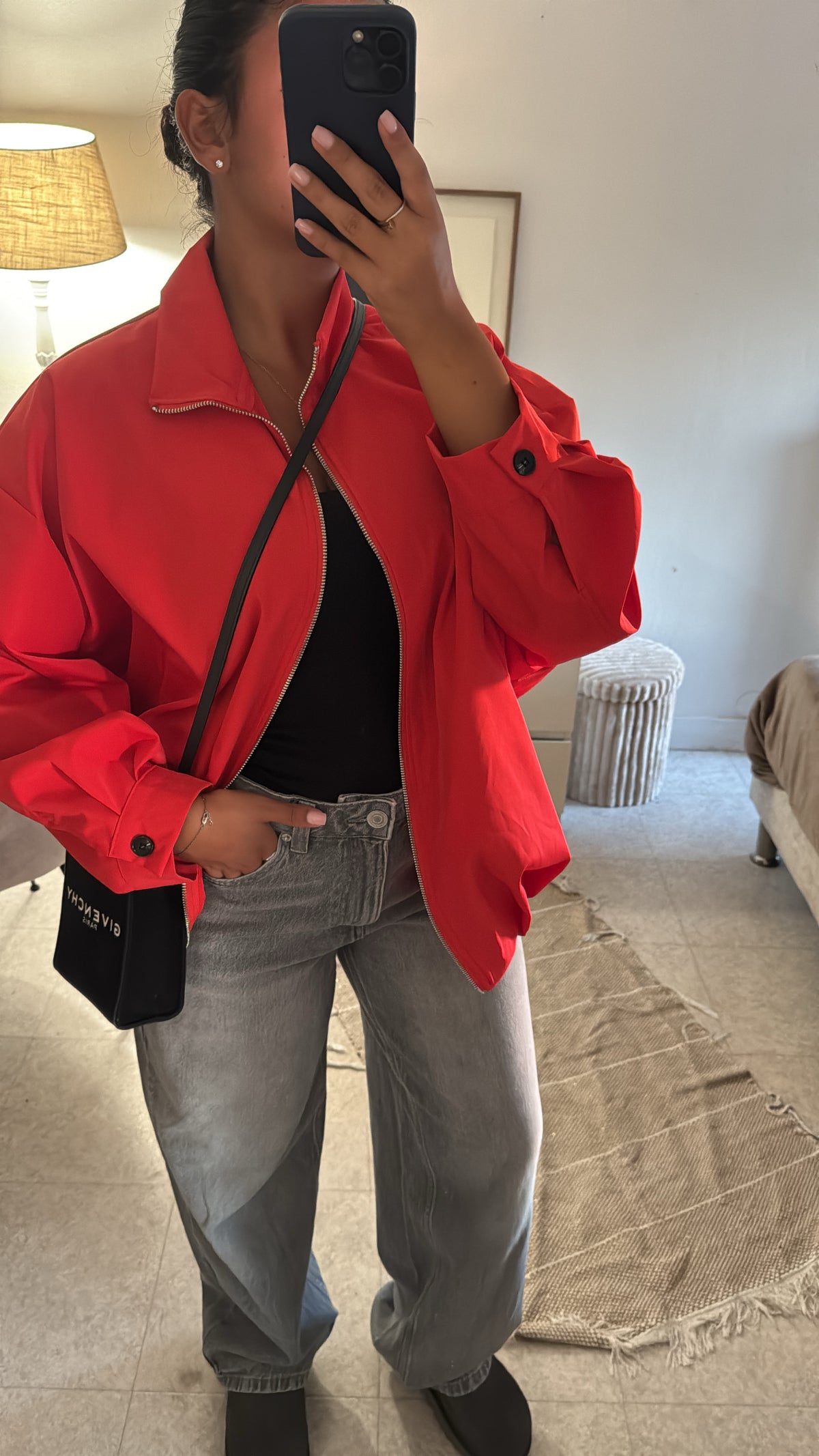 VESTE EMMA ROUGE