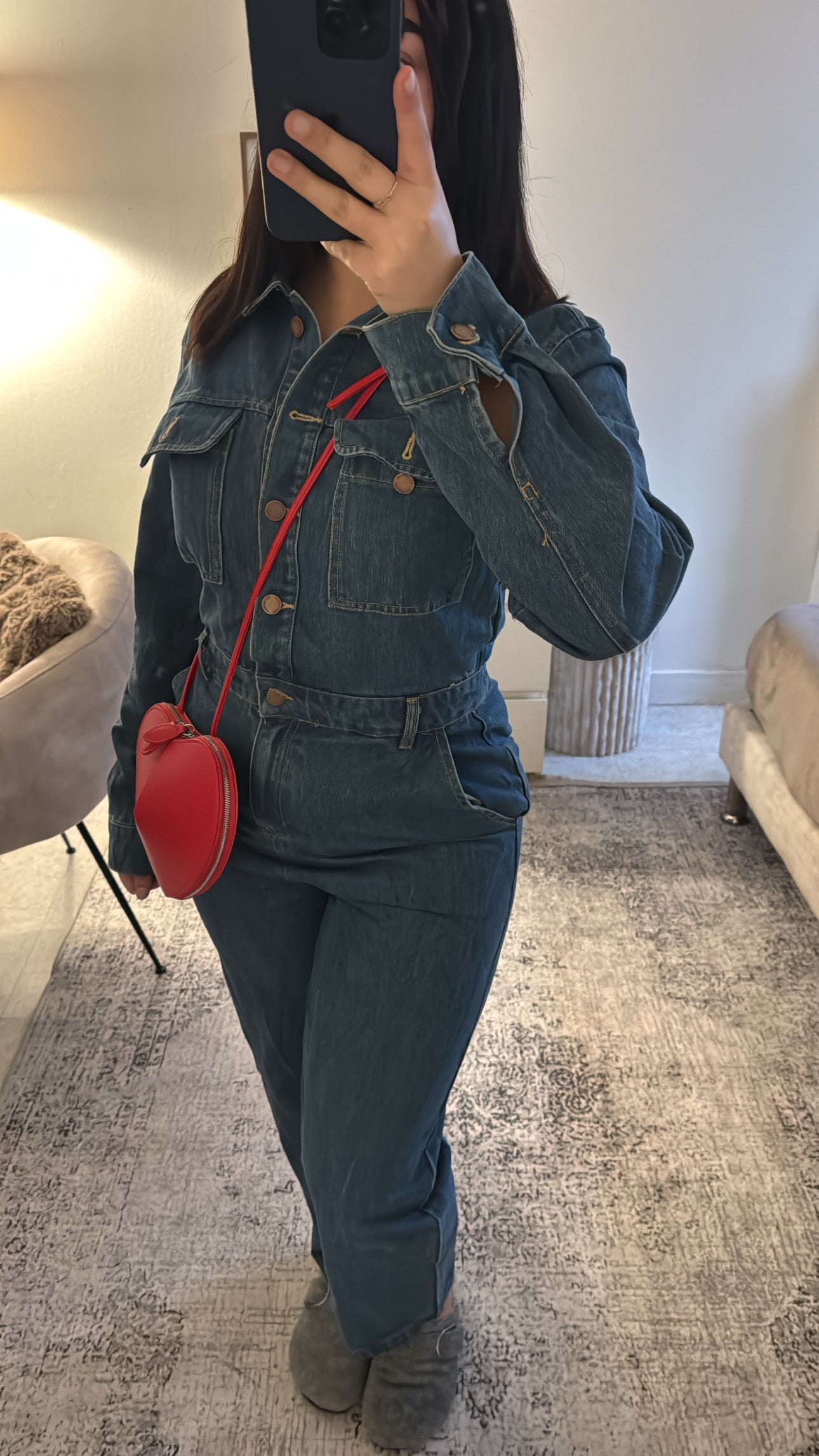 COMBINAISON EN JEANS