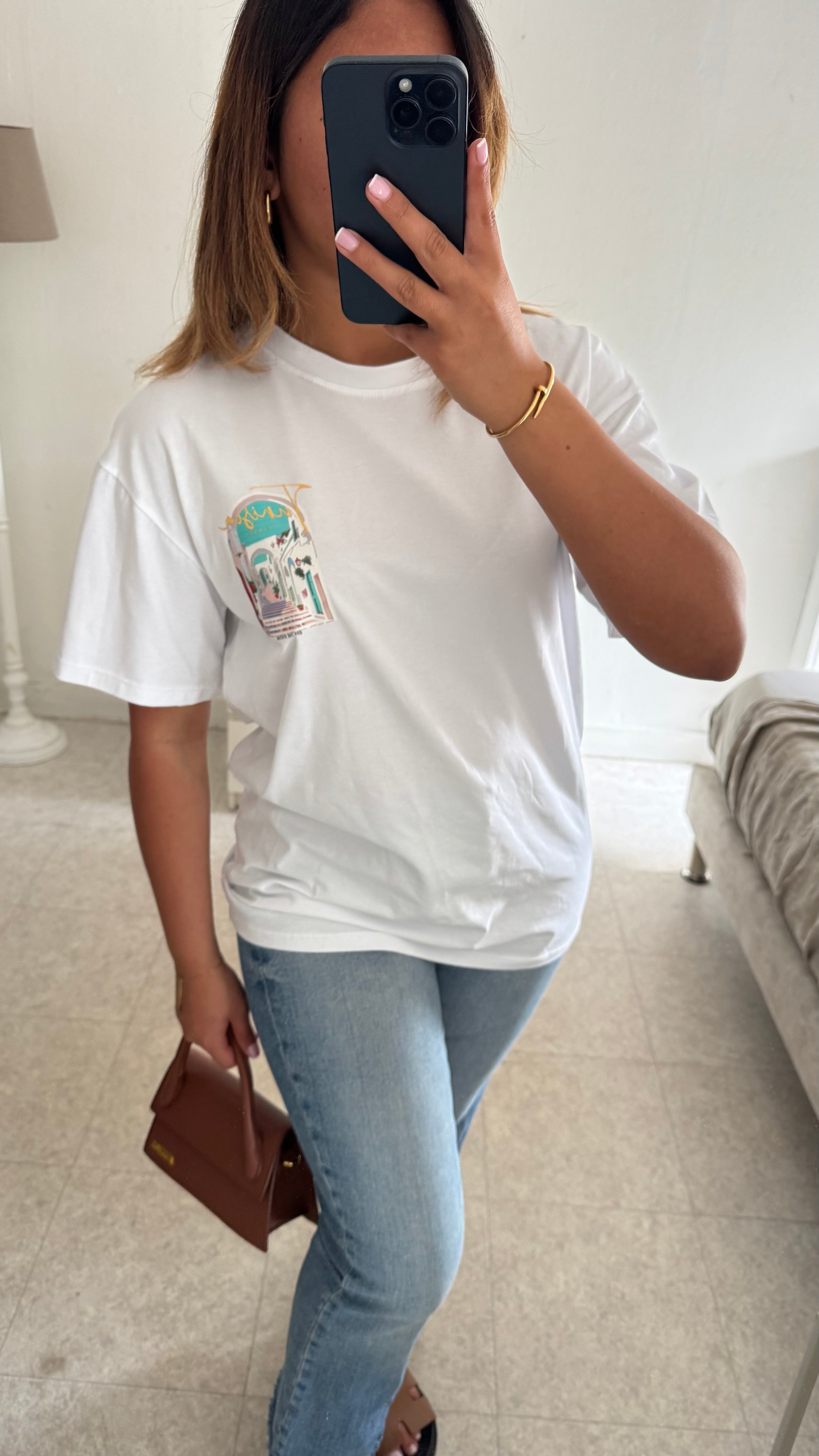 TEE-SHIRT TUNISIE BLANC