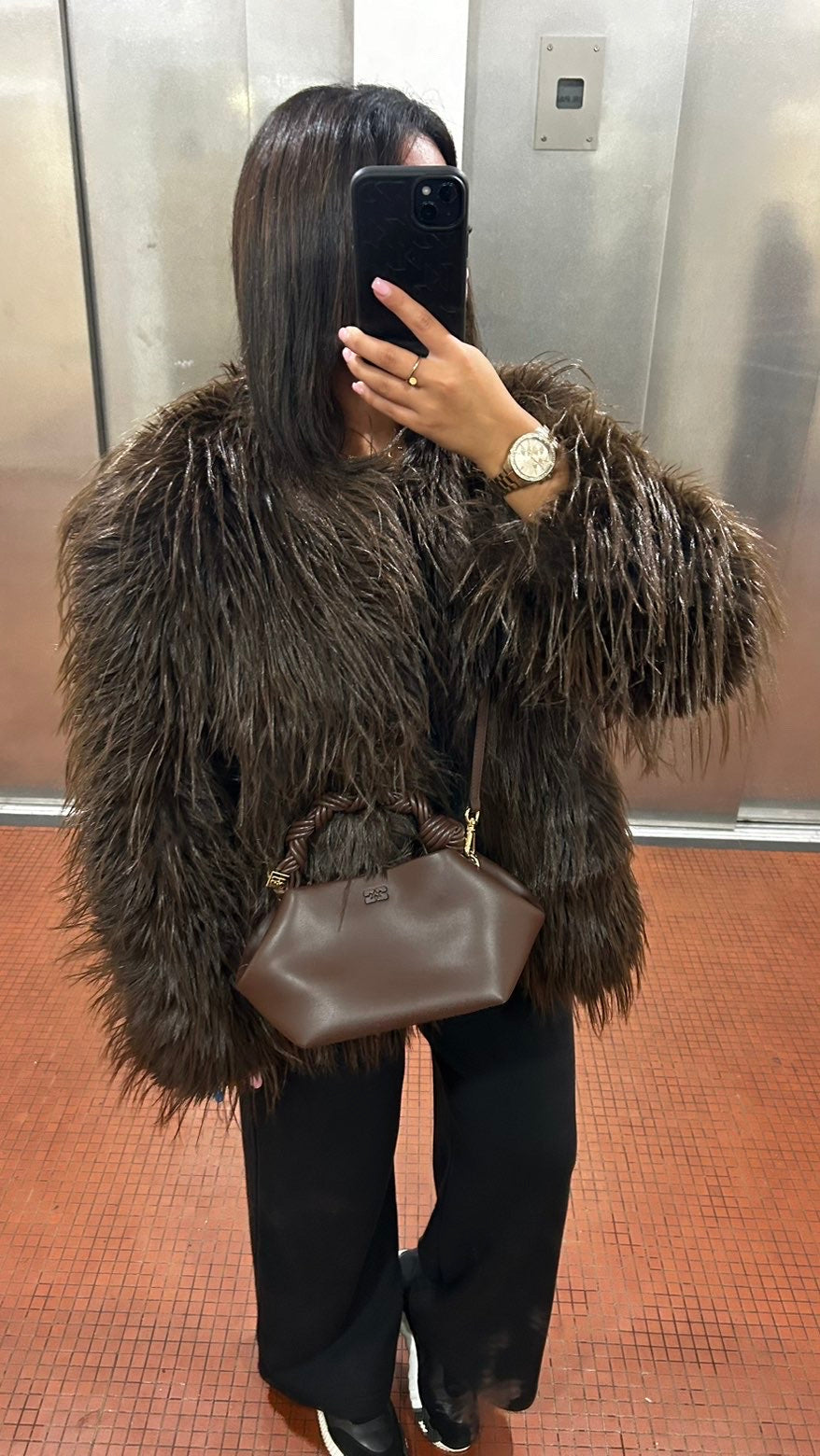 FOURRURE FUR MARRON