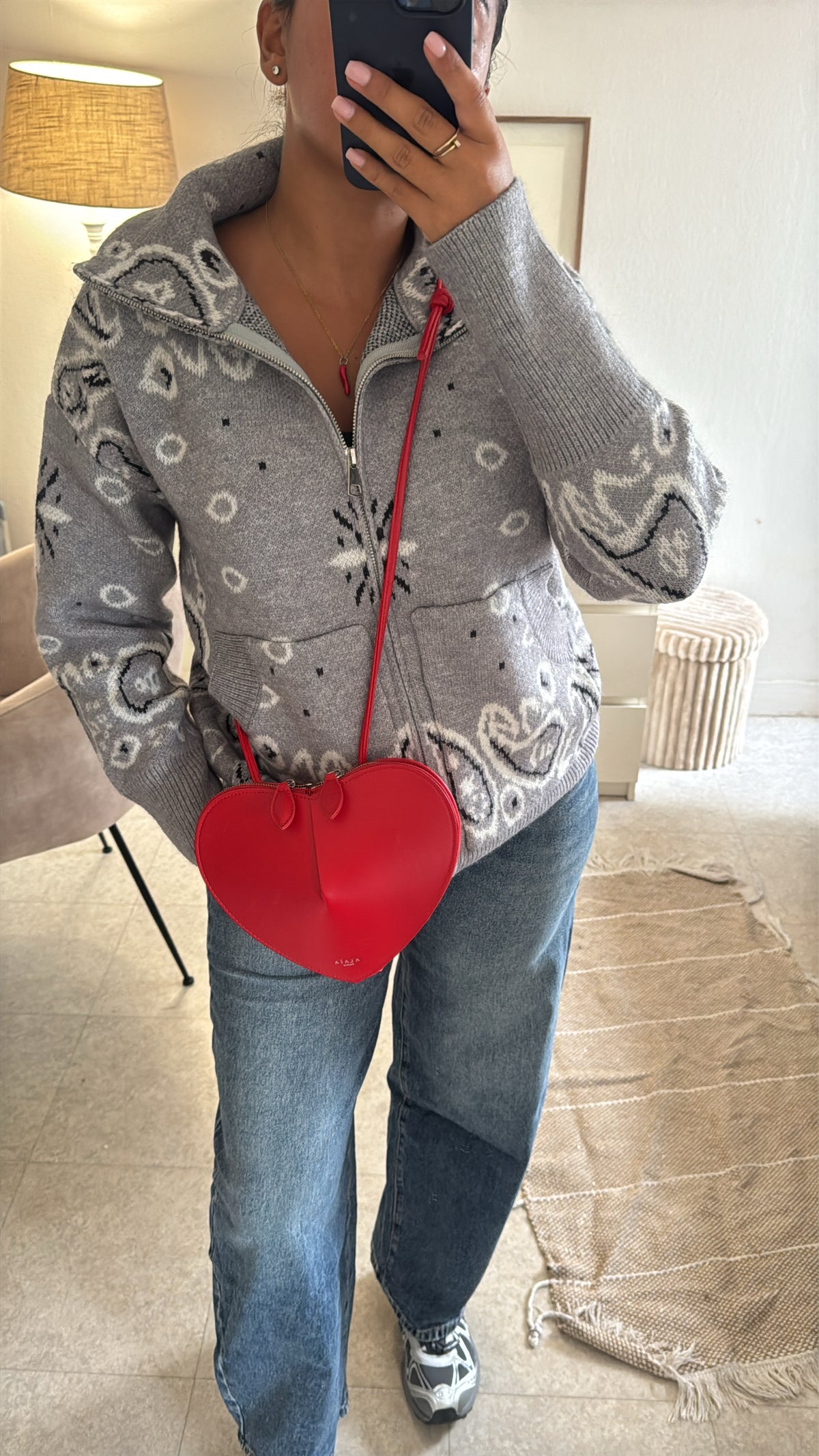 GILET IPI EN LAINE GRIS