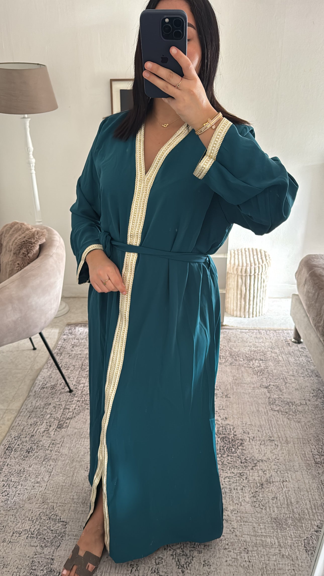 ABBAYA NINA BLEU CANARD