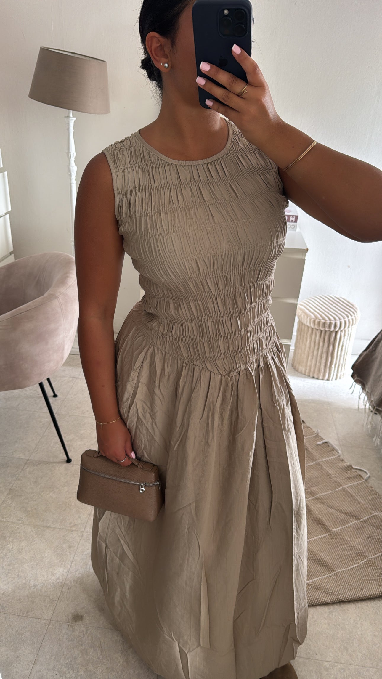 ROBE INSPI ZARA BEIGE