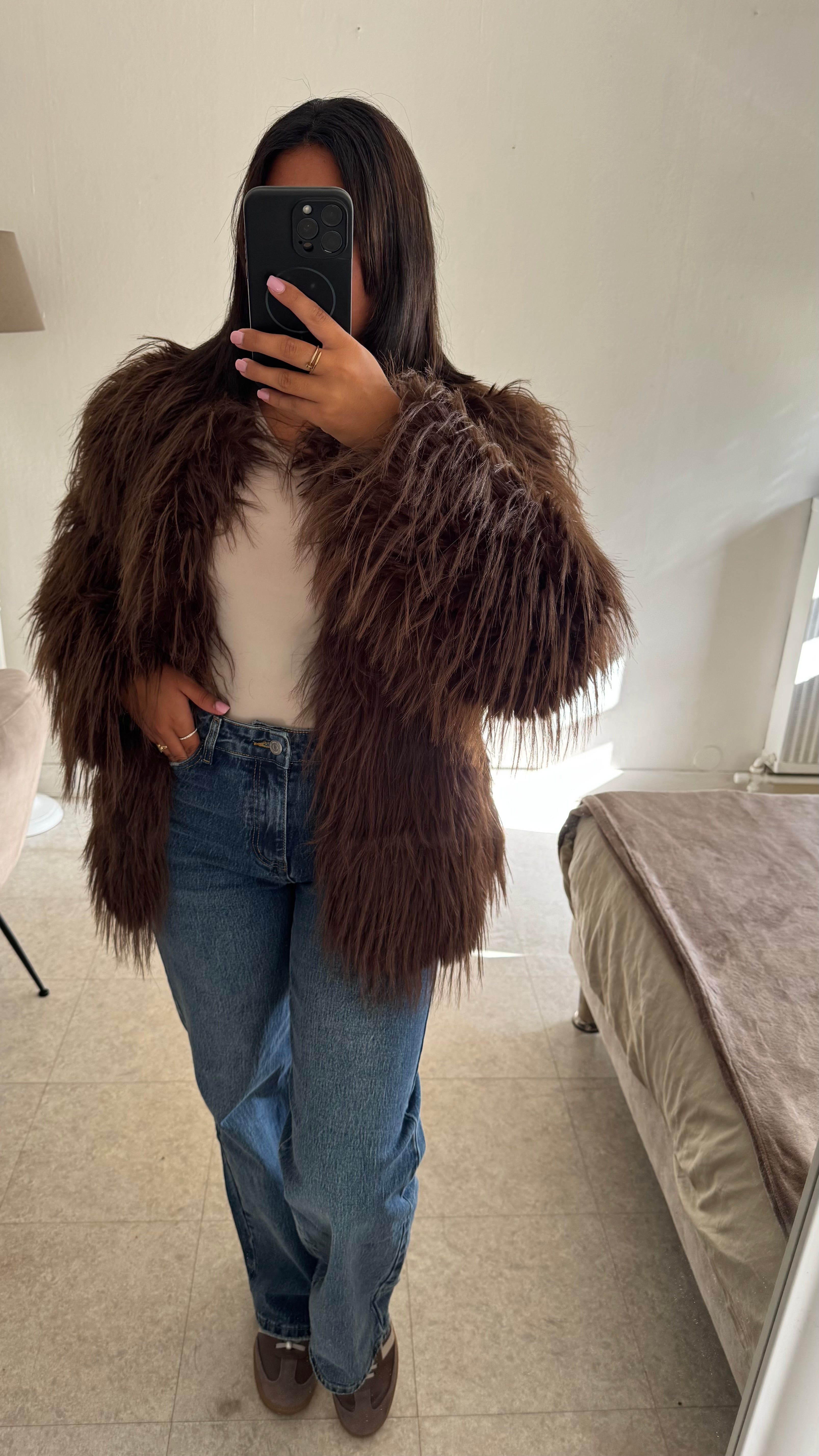 FOURRURE FUR MARRON