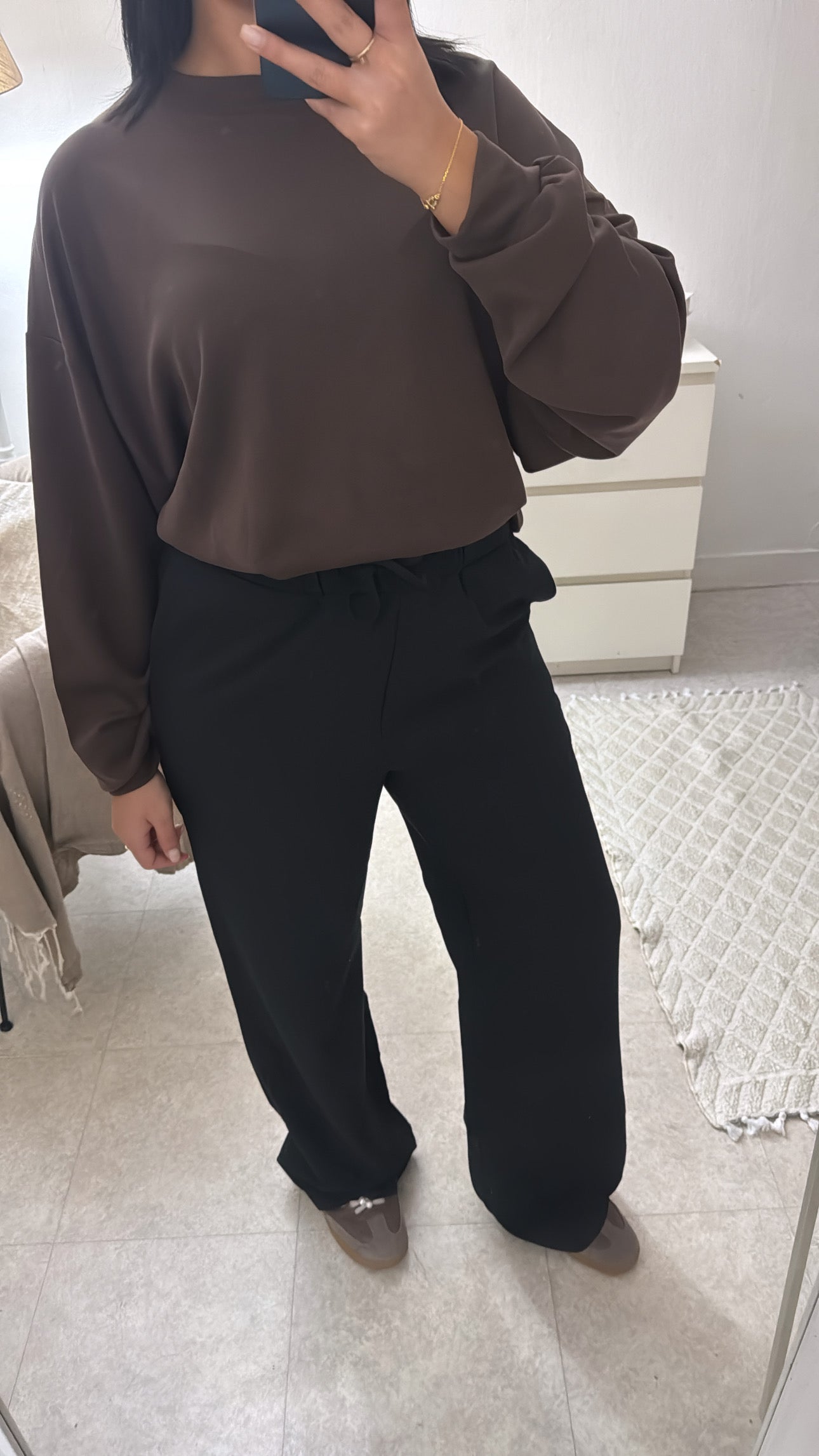 PANTALON FLUIDE NOIR