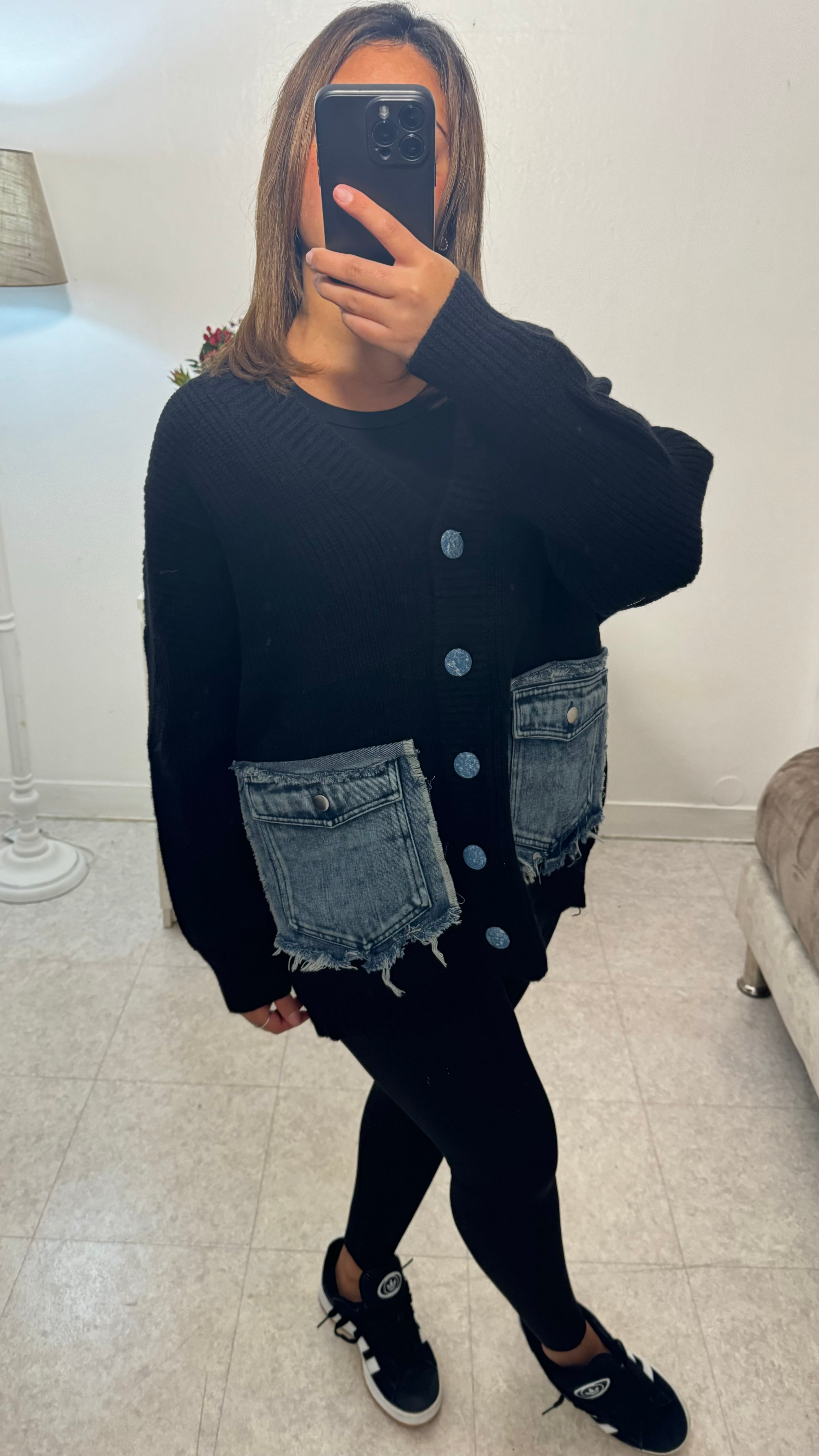 CARDI JEANS NOIR