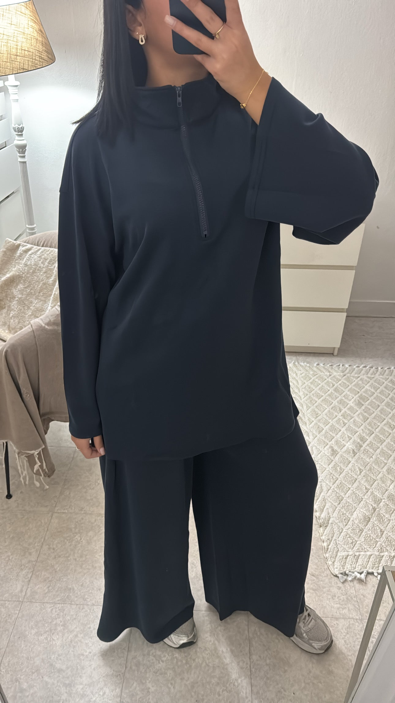 ENSEMBLE FLUIDE À ZIP MARINE