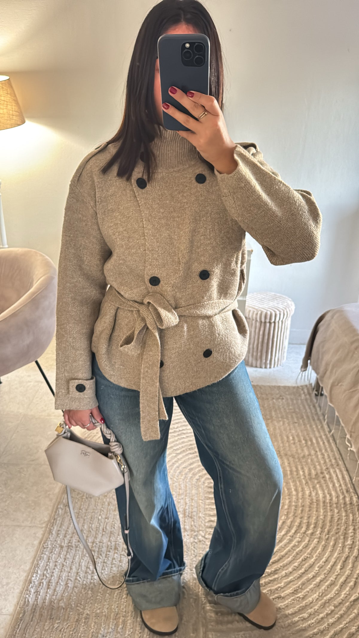 GILET STRUCTURÉ CAMEL