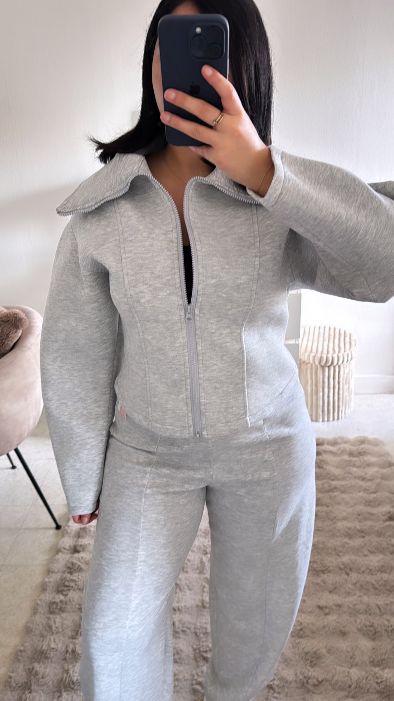 VESTE INSPI ZARA GRISE