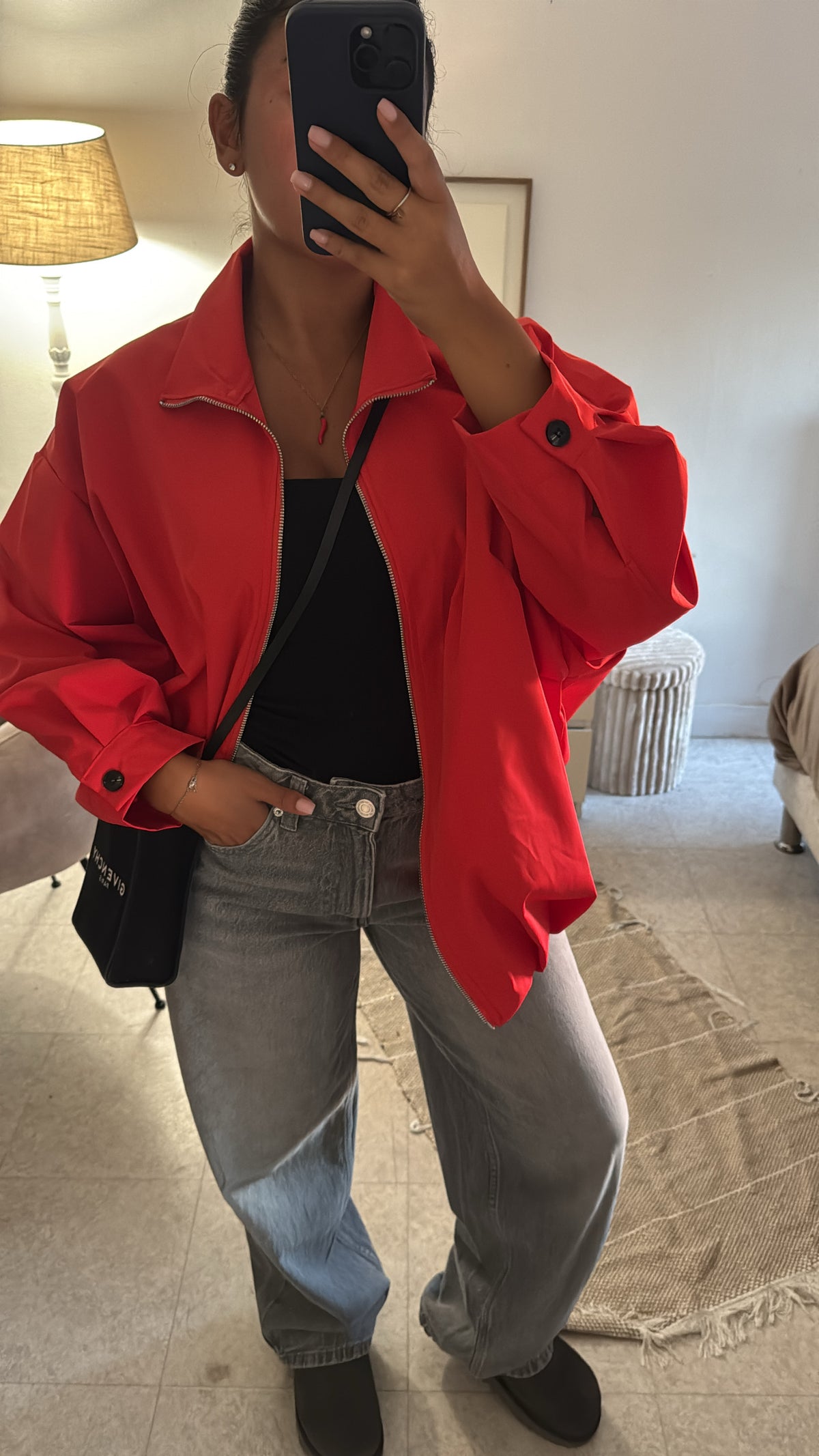 VESTE EMMA ROUGE