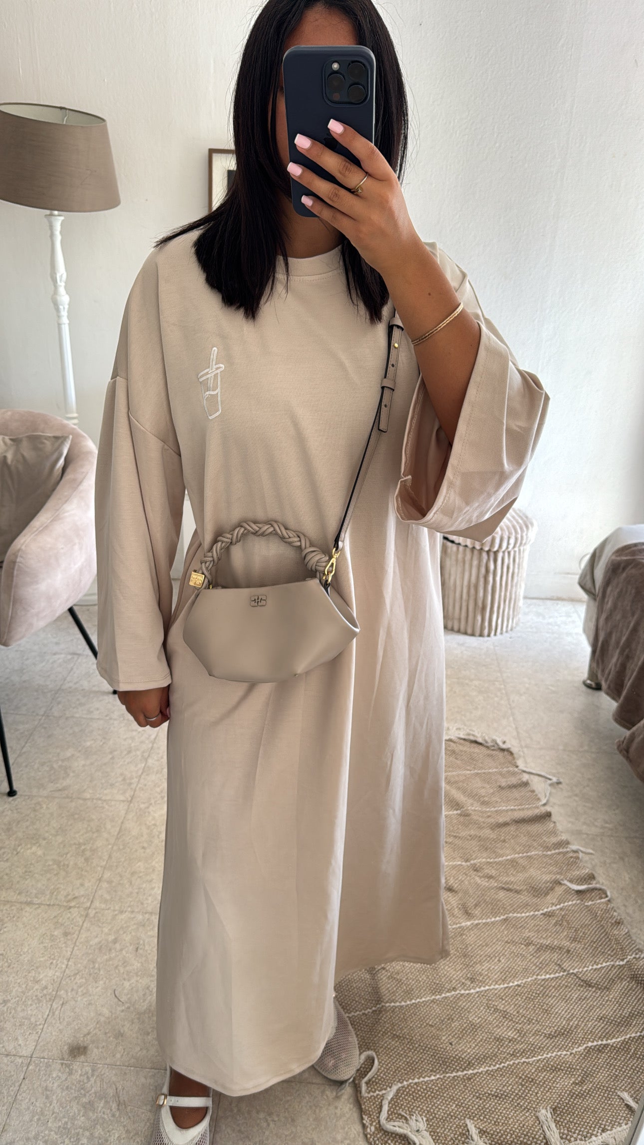 ROBE MATCHA BEIGE